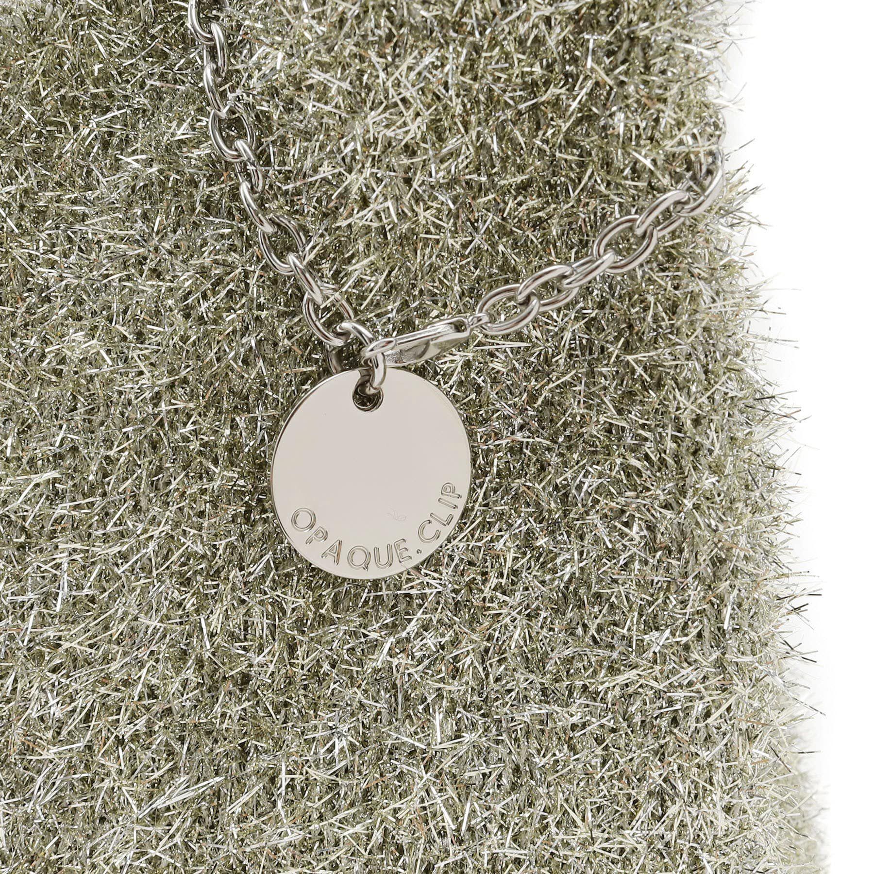 OPAQUE.CLIP「ラメニットバッグ」|ハンドバッグ|