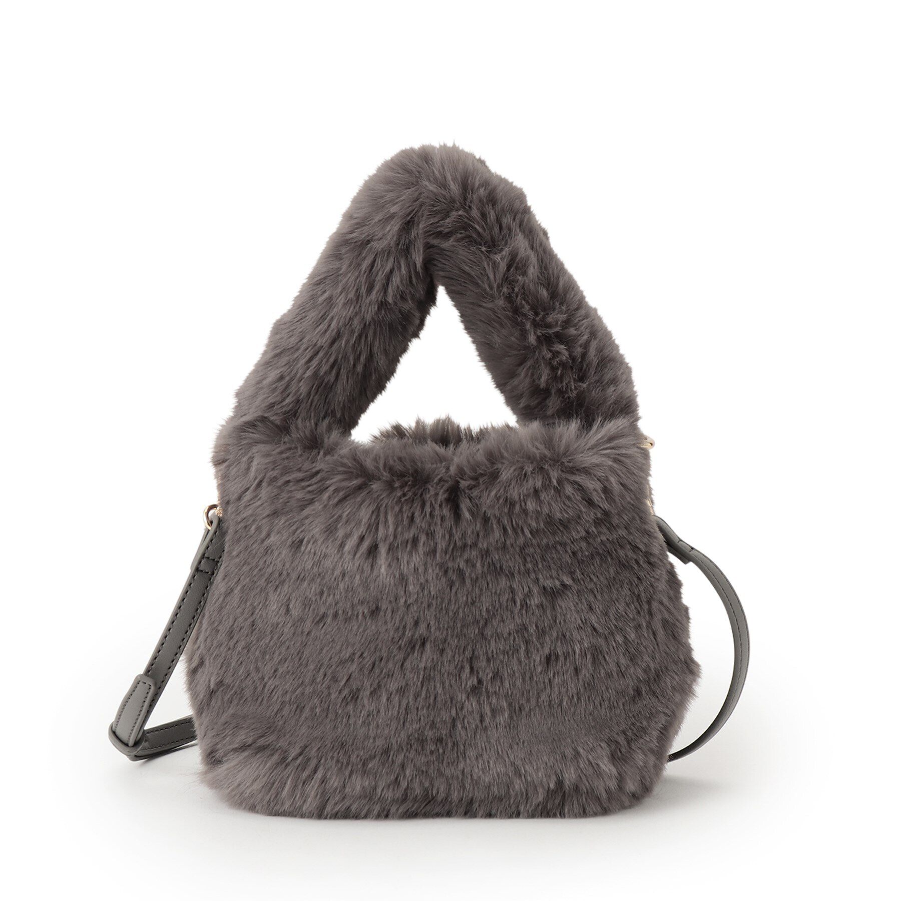 OPAQUE.CLIP「【2WAY】フェイクファーショルダーバッグ」|ショルダー・メッセンジャー|