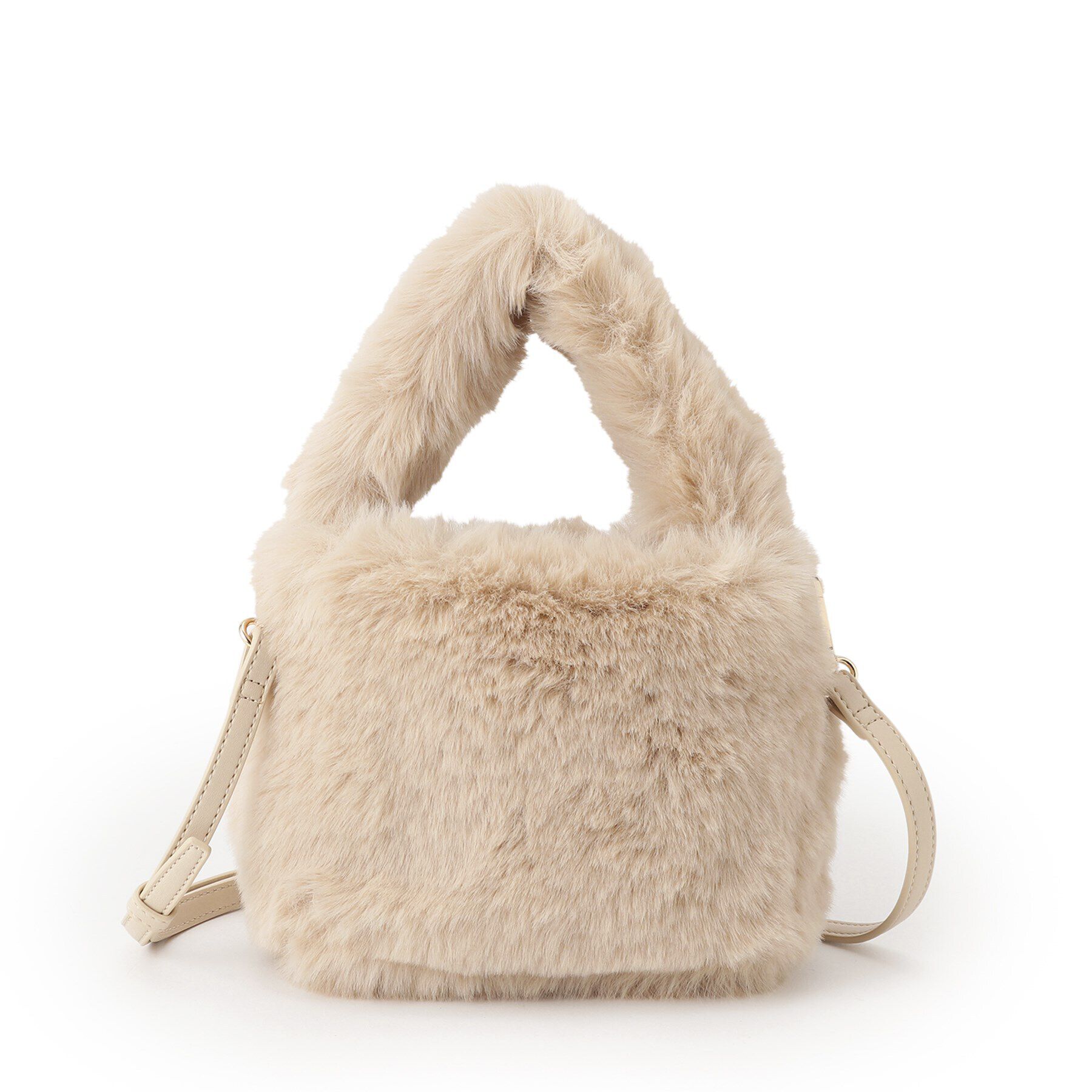 OPAQUE.CLIP「【2WAY】フェイクファーショルダーバッグ」|ショルダー・メッセンジャー|