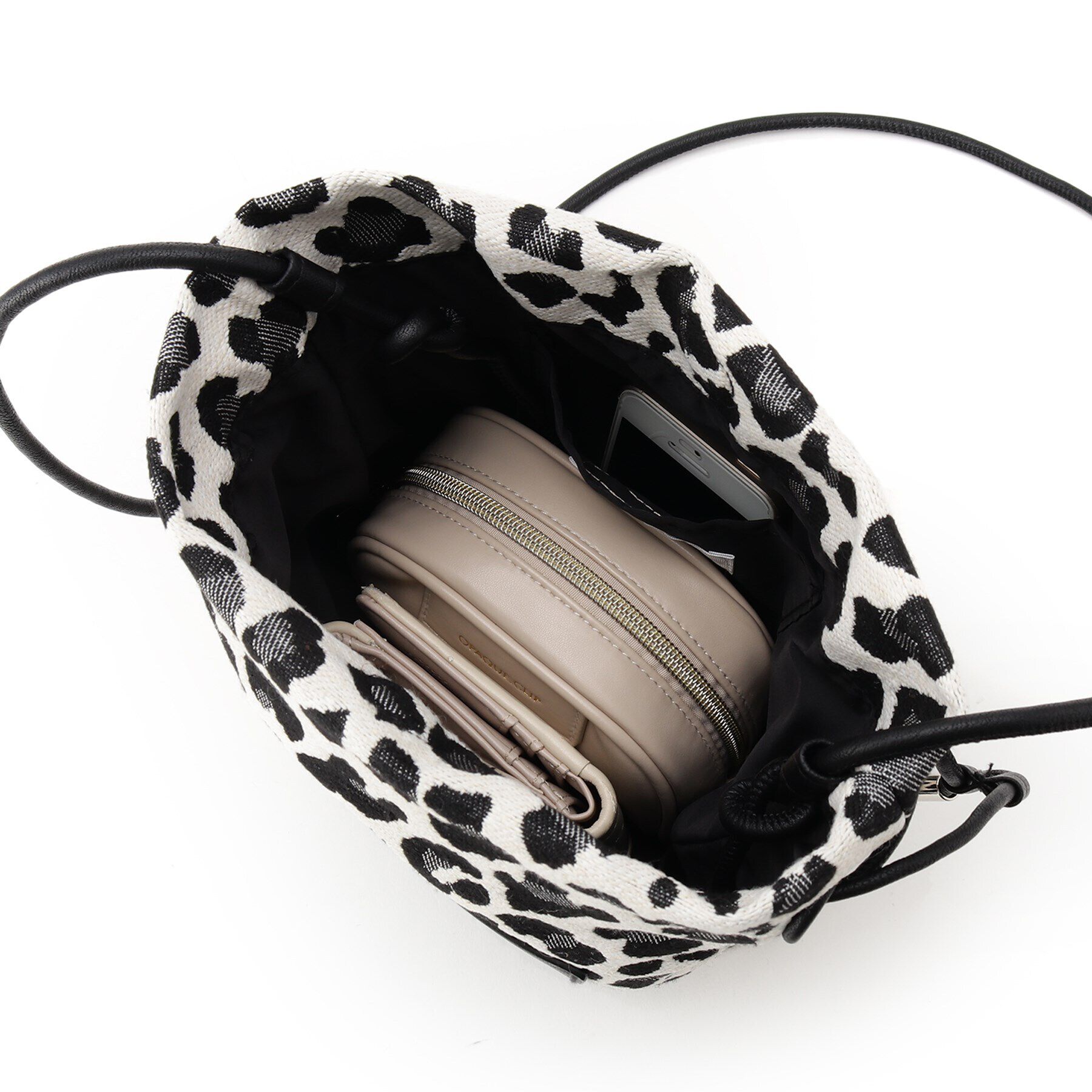 OPAQUE.CLIP「【長さ調整可能】サイドドロストミニショルダーバッグ」|ショルダー・メッセンジャー|