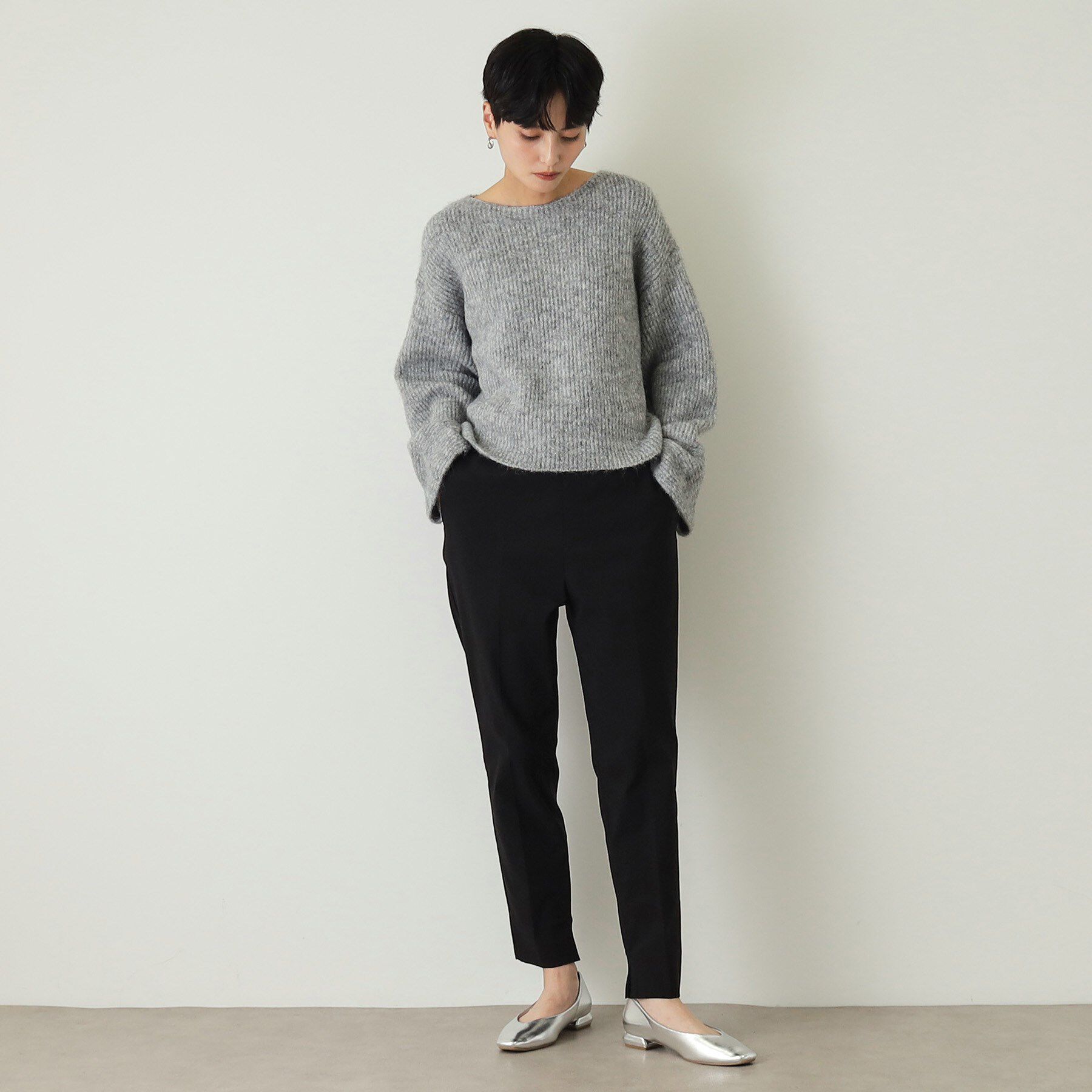 OPAQUE.CLIP「《S-LLsize》裏起毛ハイストレッチスティックパンツ【吸湿発熱/洗濯機洗い可】」|その他|