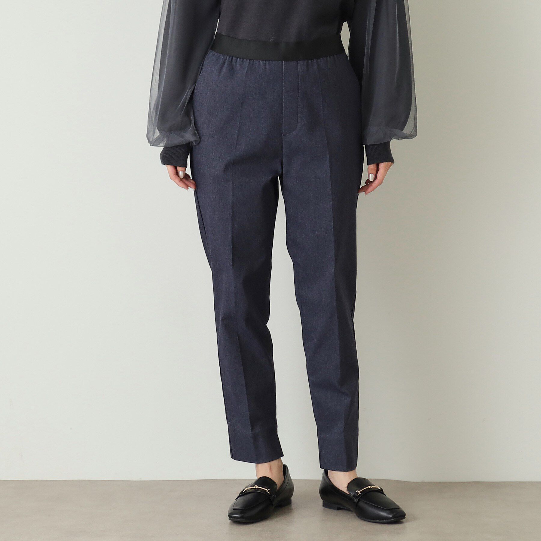 OPAQUE.CLIP「《S-LLsize》裏起毛ハイストレッチスティックパンツ【吸湿発熱/洗濯機洗い可】」|その他|