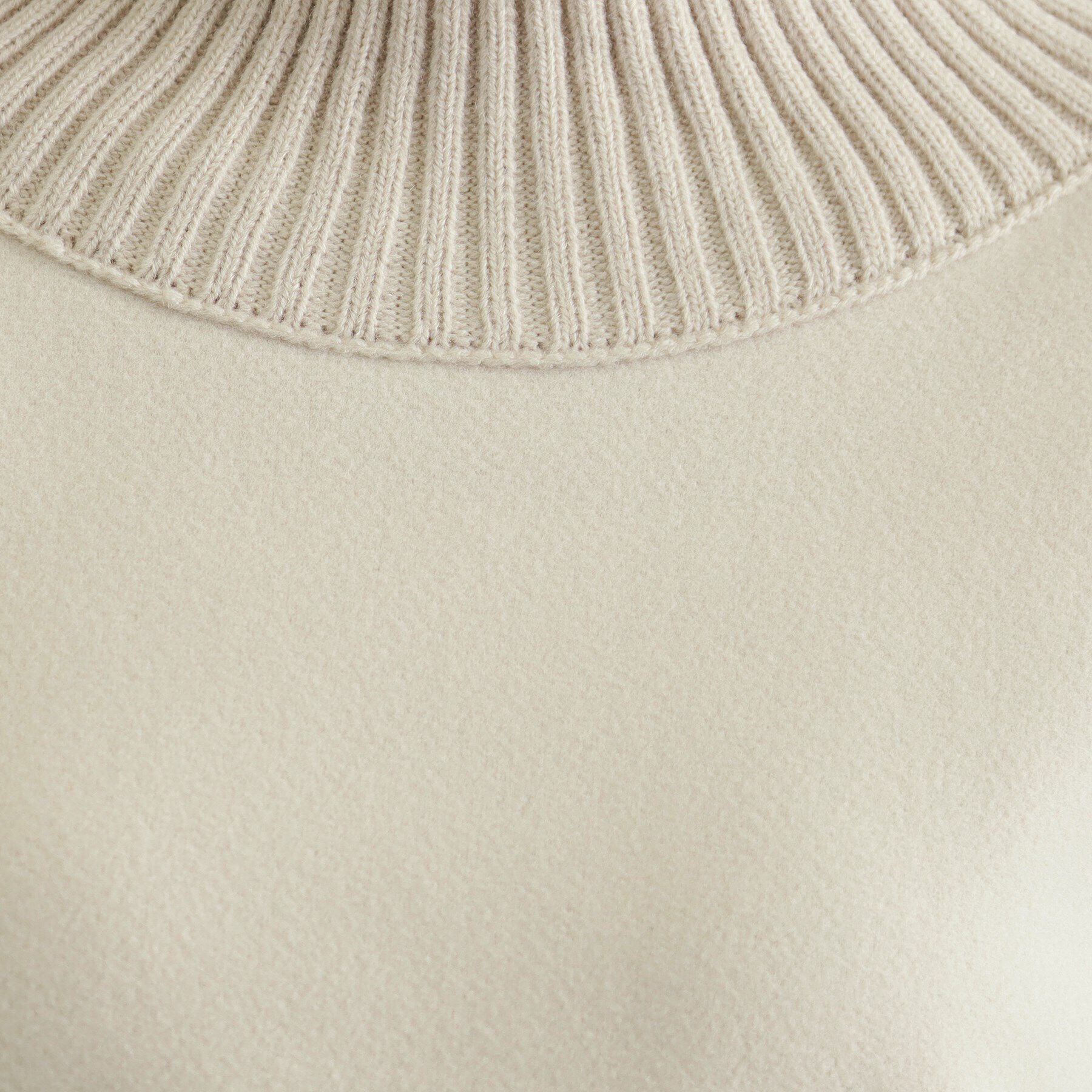 OPAQUE.CLIP「ウールライクメルトンミディワンピース【洗濯機洗い可】」|ワンピース|