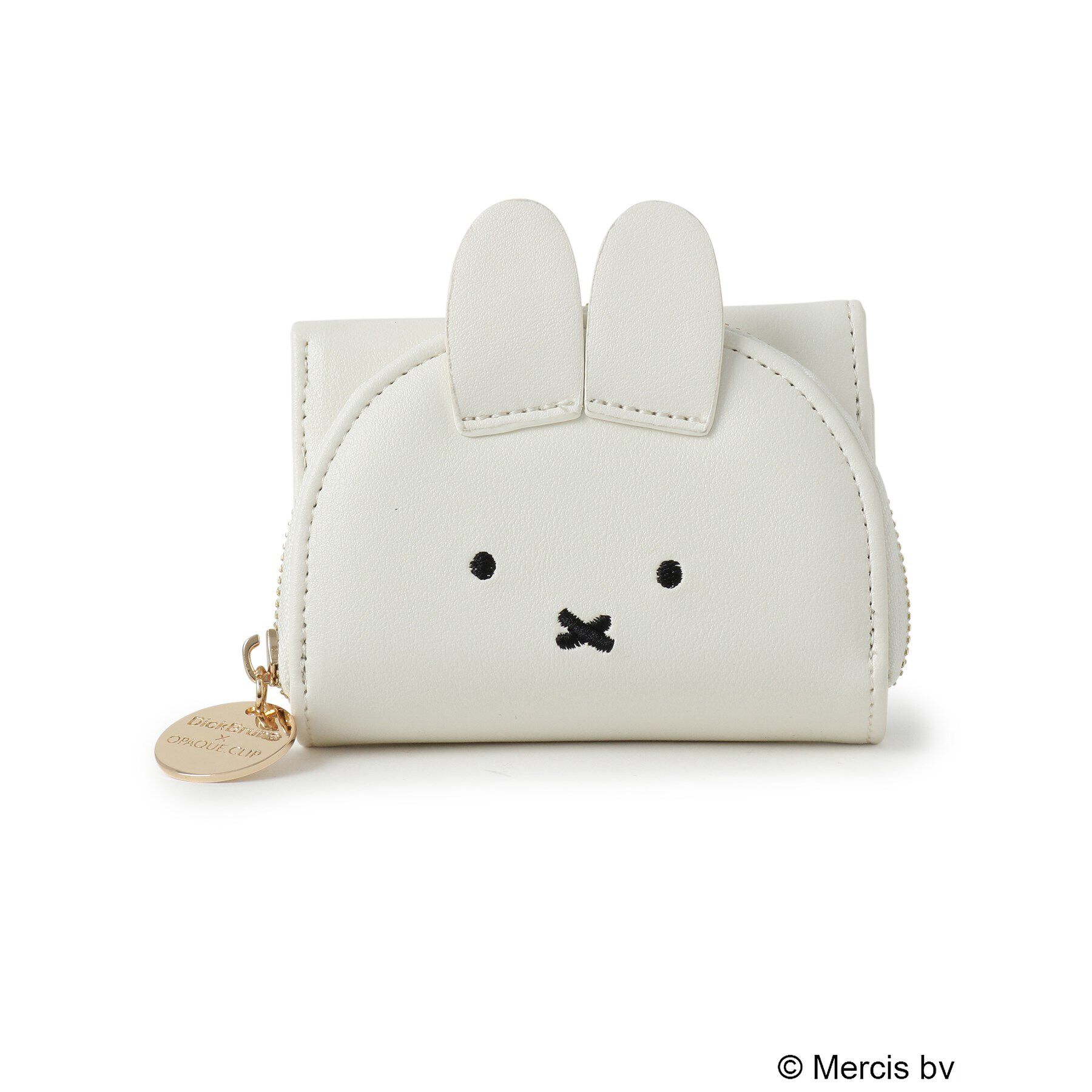 OPAQUE.CLIP「【コラボ】Dick Bruna &times; OPAQUE.CLIP 三つ折りウォレット ミッフィー」|財布|オフホワイト(803