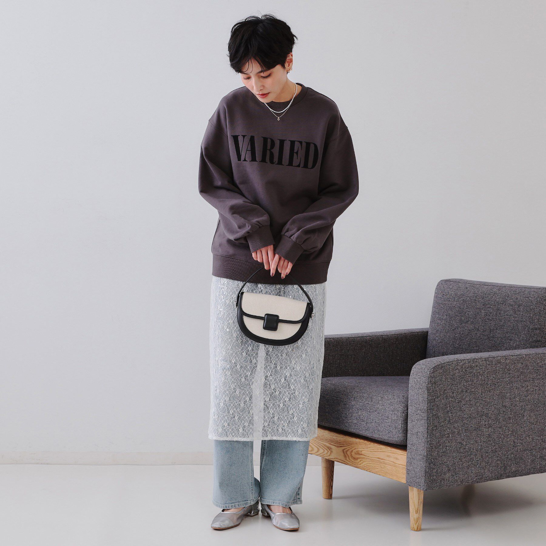 OPAQUE.CLIP「【2WAY】キャンバストリミングデザインバッグ」|ショルダー・メッセンジャー|