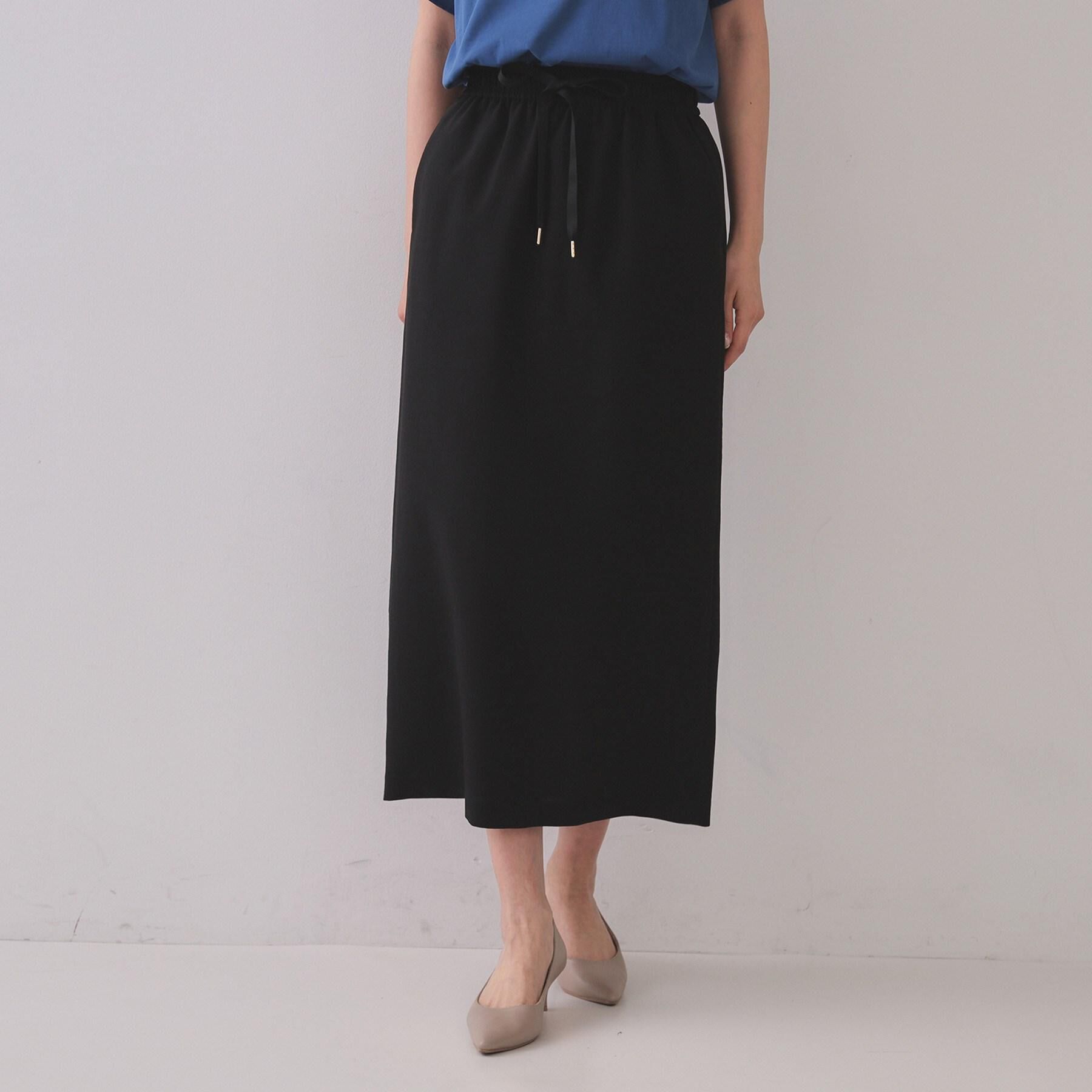 OPAQUE.CLIP「リネンライクイージースカート【洗濯機洗い可/吸水速乾/接触冷感】」|スカート|