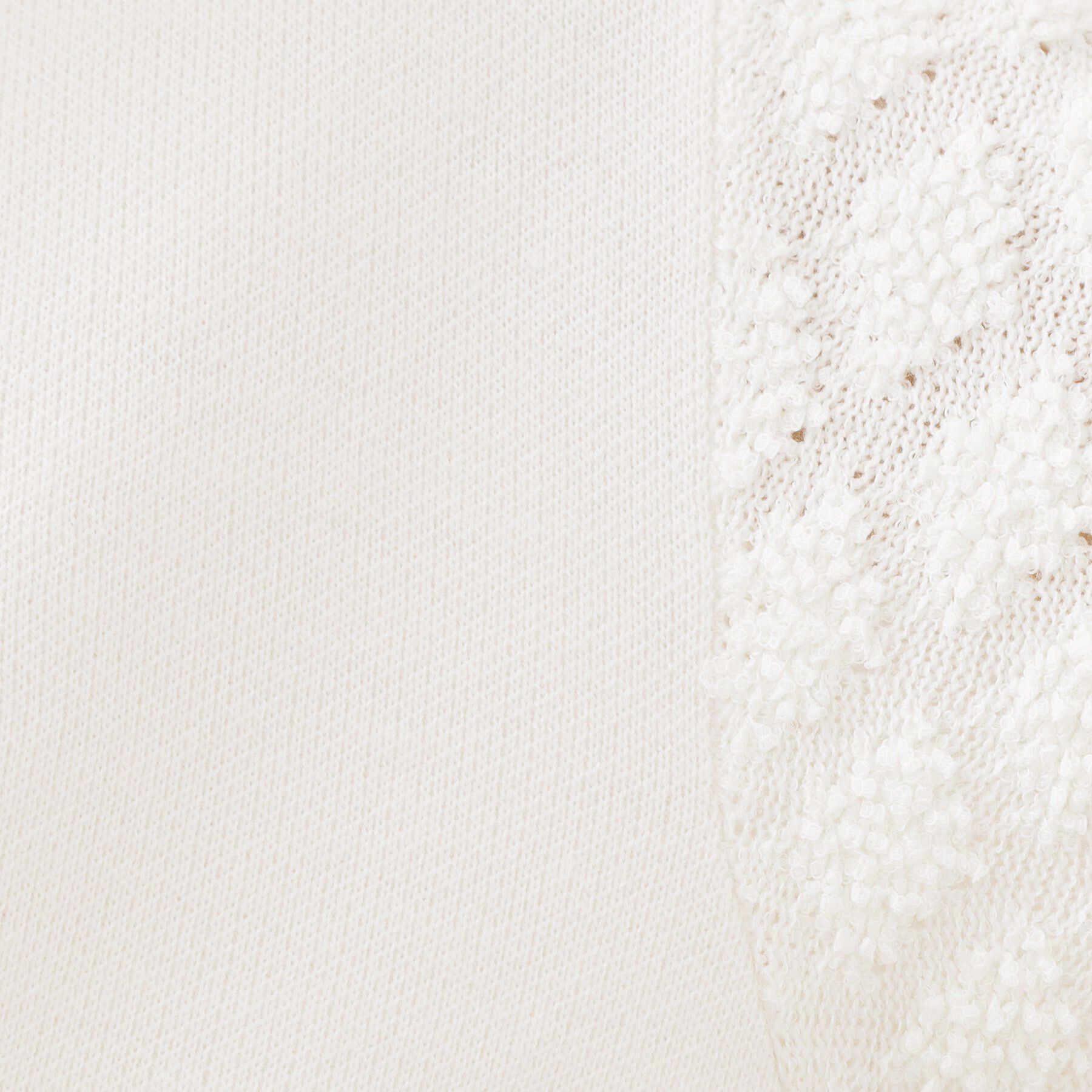 OPAQUE.CLIP「ループヤーンスリーブニット【洗濯機OK】」|ニット・セーター|