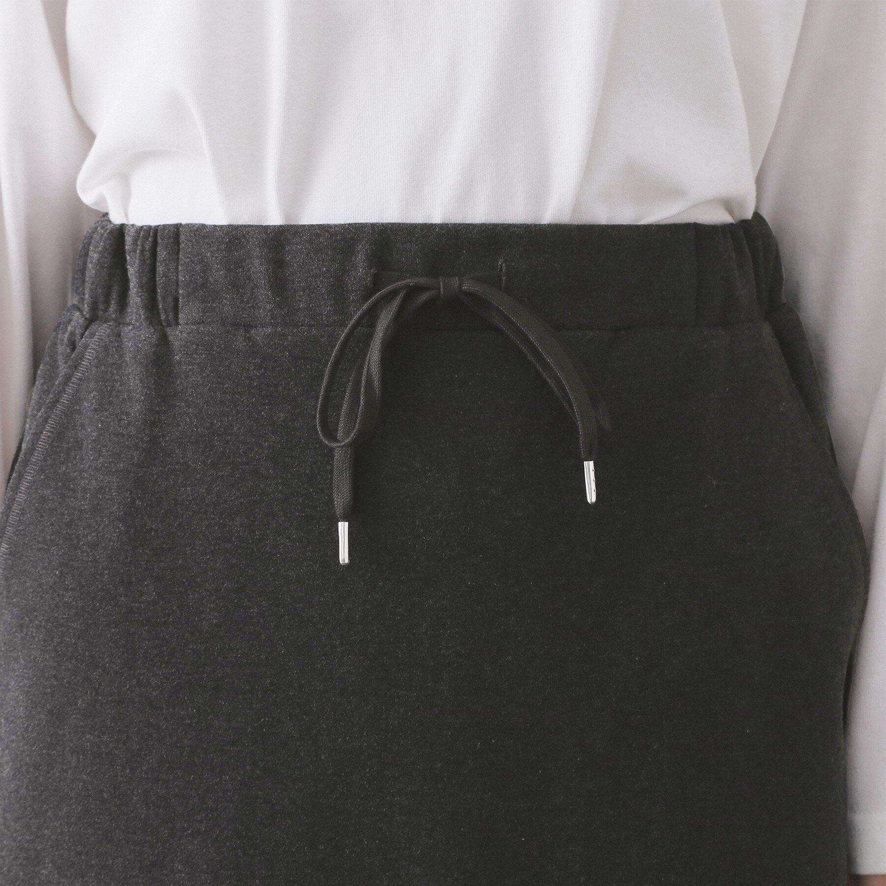 OPAQUE.CLIP「イージーナロースカート/セットアップ対応【洗濯機OK】」|スカート|