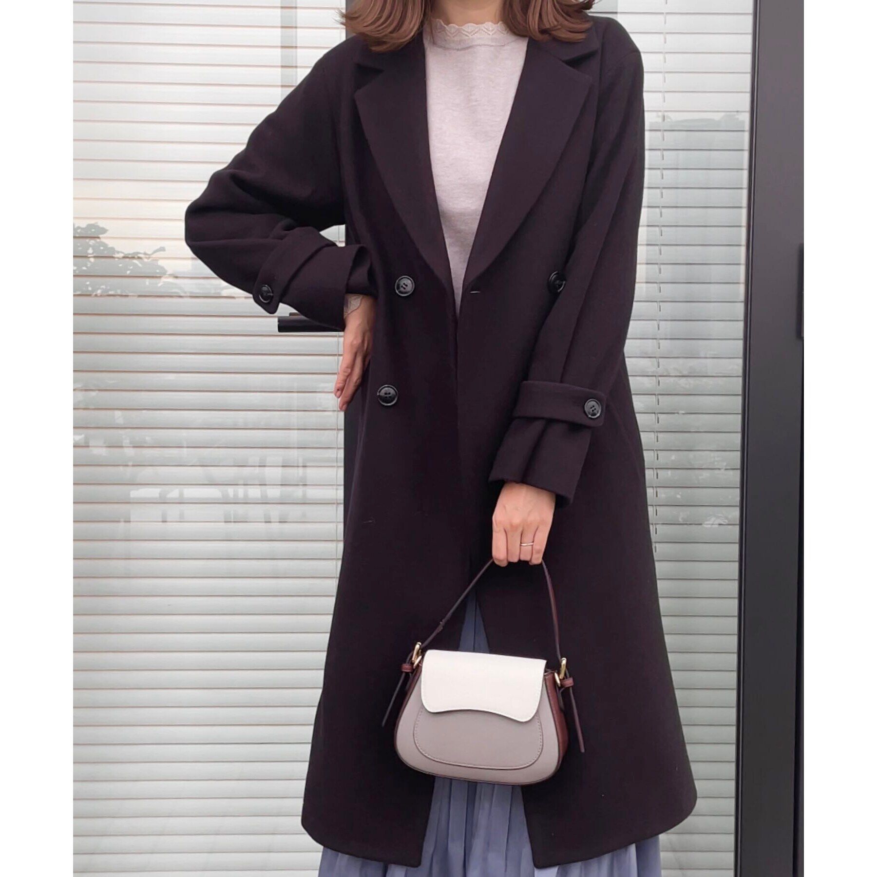 Couture broach「【大人レディーへ捧げる】ベーシックチェスターコート」|チェスターコート|