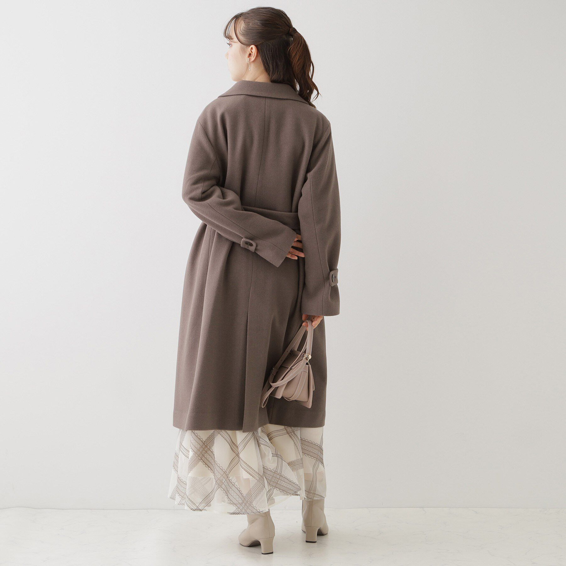 Couture broach「【大人レディーへ捧げる】ベーシックチェスターコート」|チェスターコート|