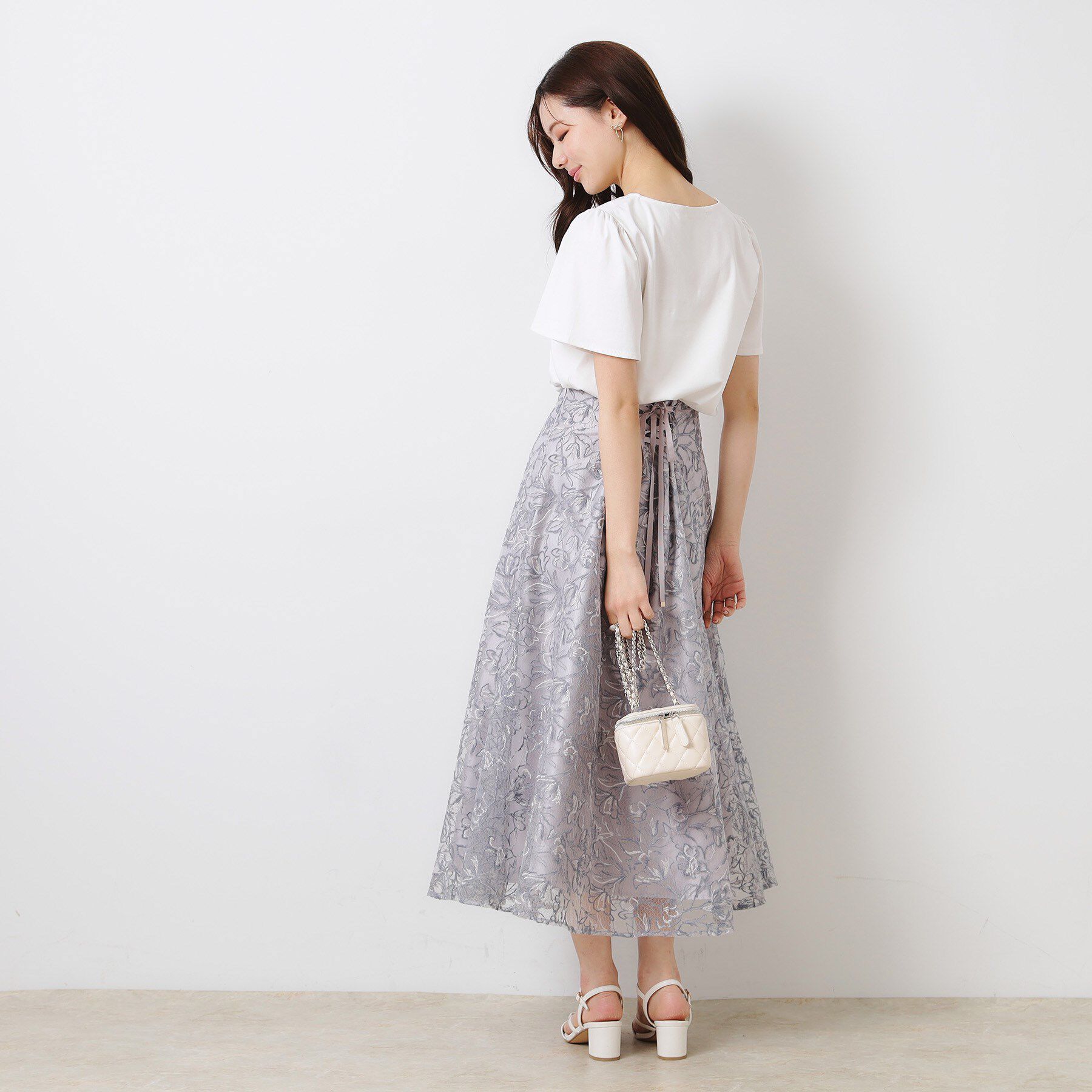 Couture broach「【接触冷感・UVカット】パフュームプリントTシャツ」|Tシャツ・カットソー|