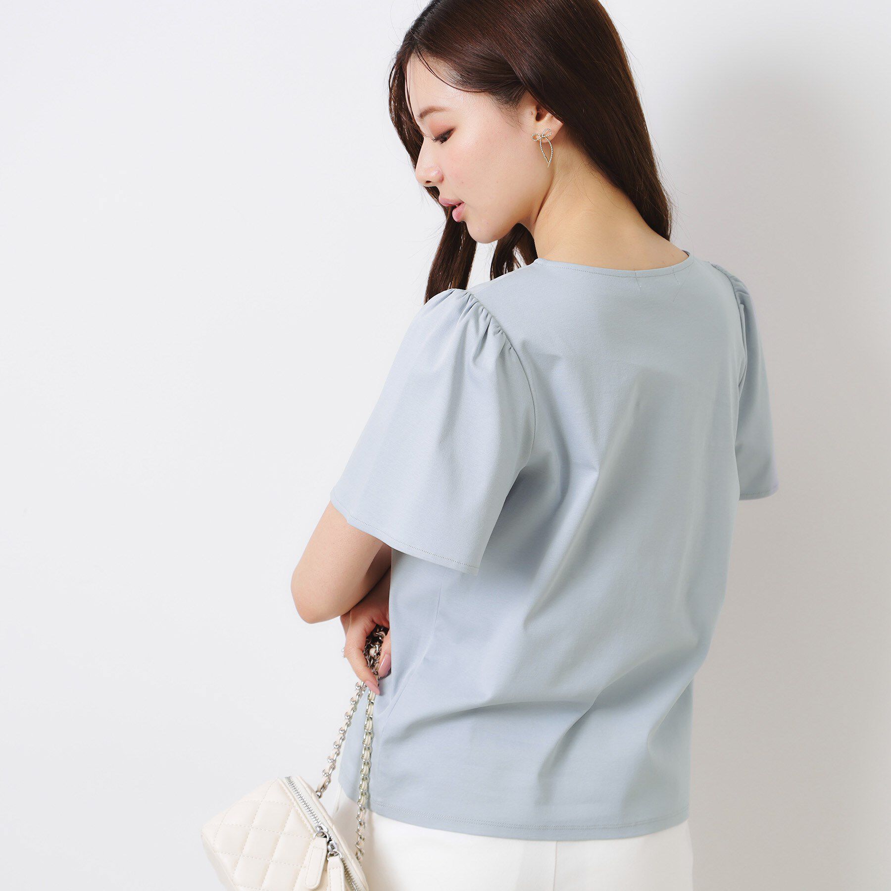 Couture broach「【接触冷感・UVカット】パフュームプリントTシャツ」|Tシャツ・カットソー|