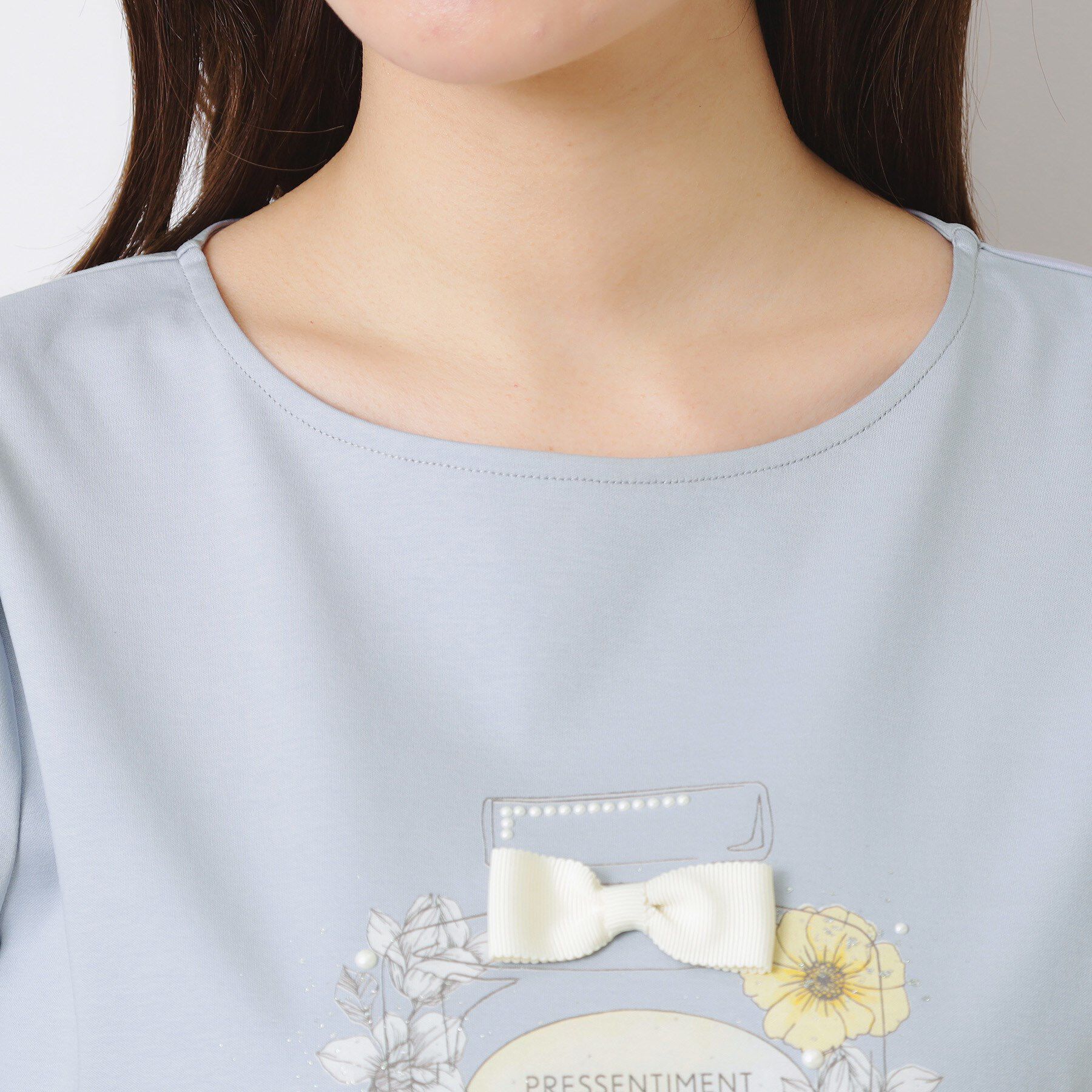 Couture broach「【接触冷感・UVカット】パフュームプリントTシャツ」|Tシャツ・カットソー|
