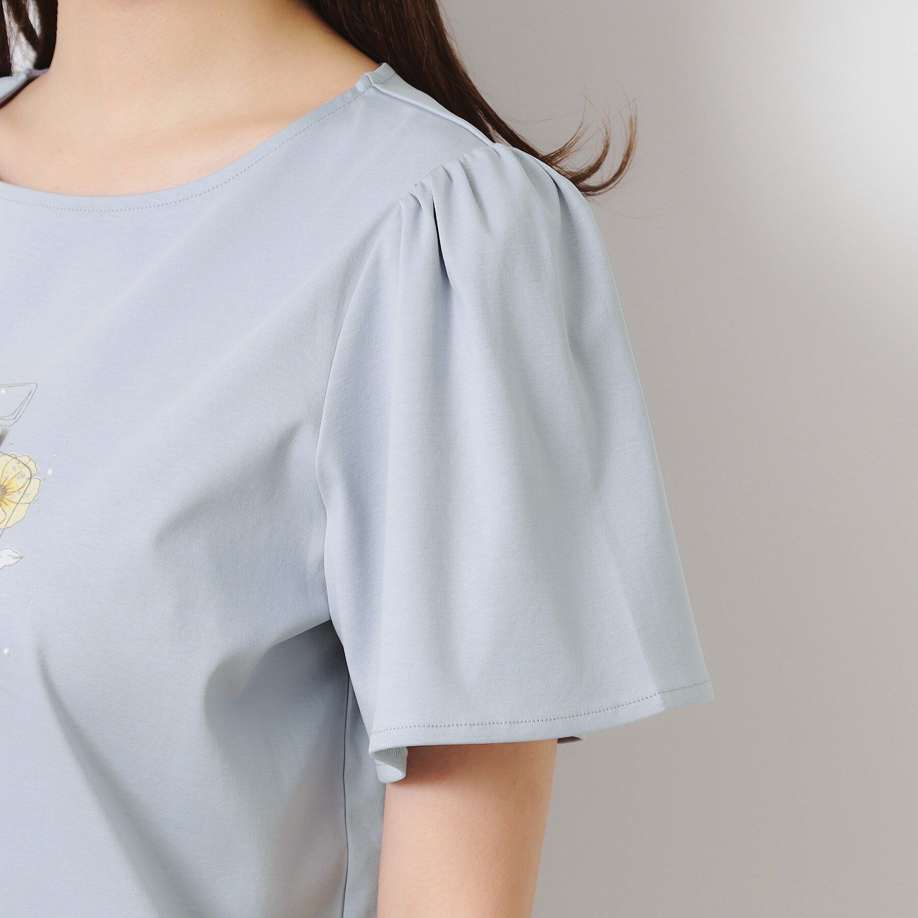 Couture broach「【接触冷感・UVカット】パフュームプリントTシャツ」|Tシャツ・カットソー|