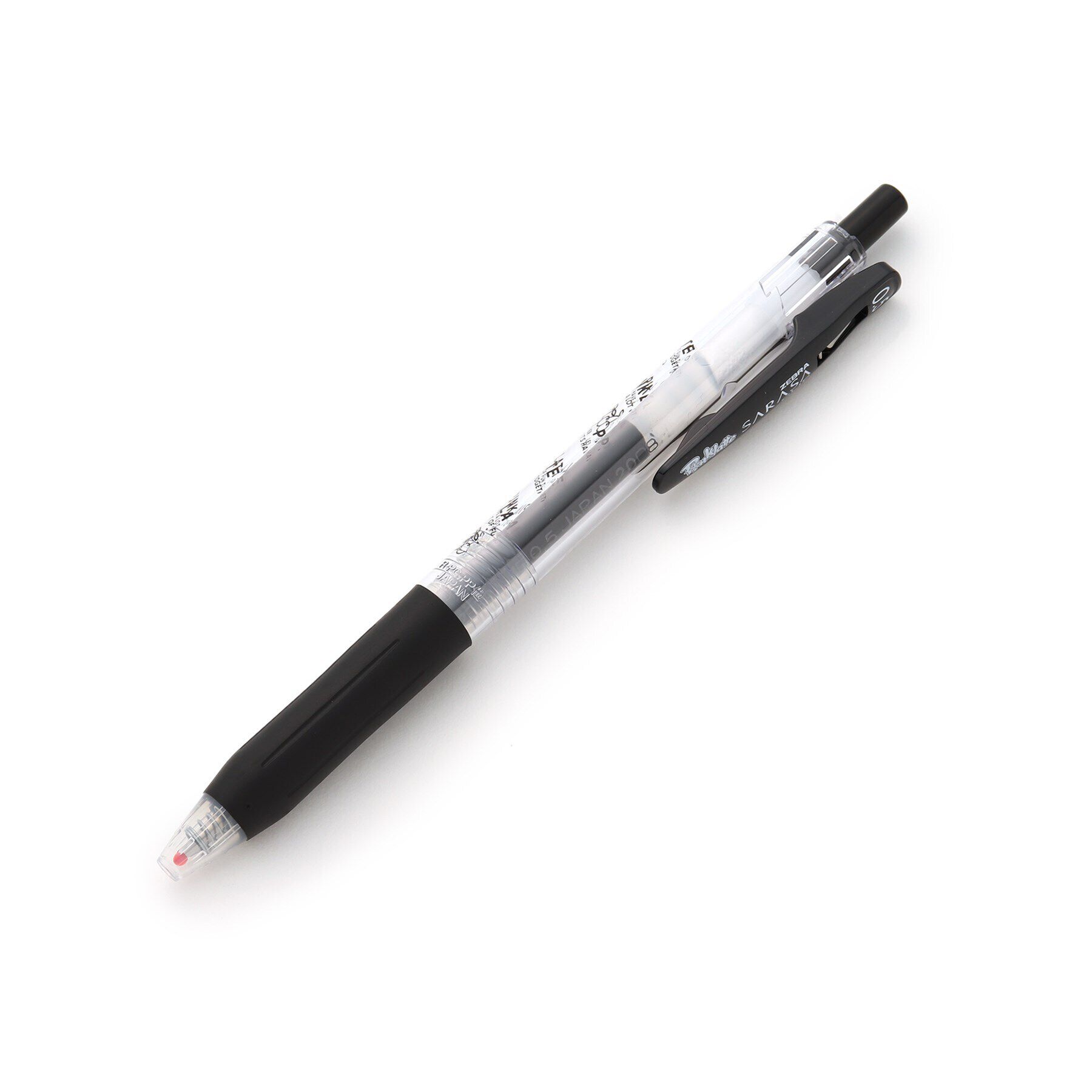 PINK-latte「ゼブラ チェリーロゴ サラサ CLIP」|ステーショナリー|ブラック(019)