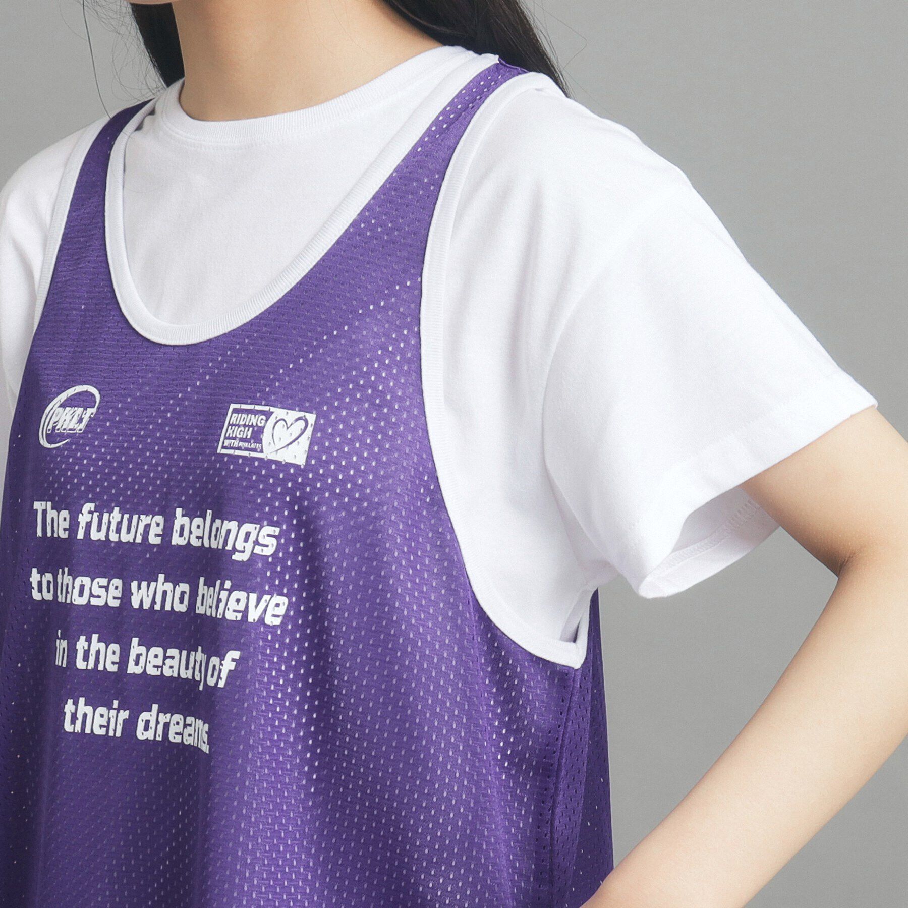 PINK-latte「【セットアイテム】メッシュワンピース」|その他|