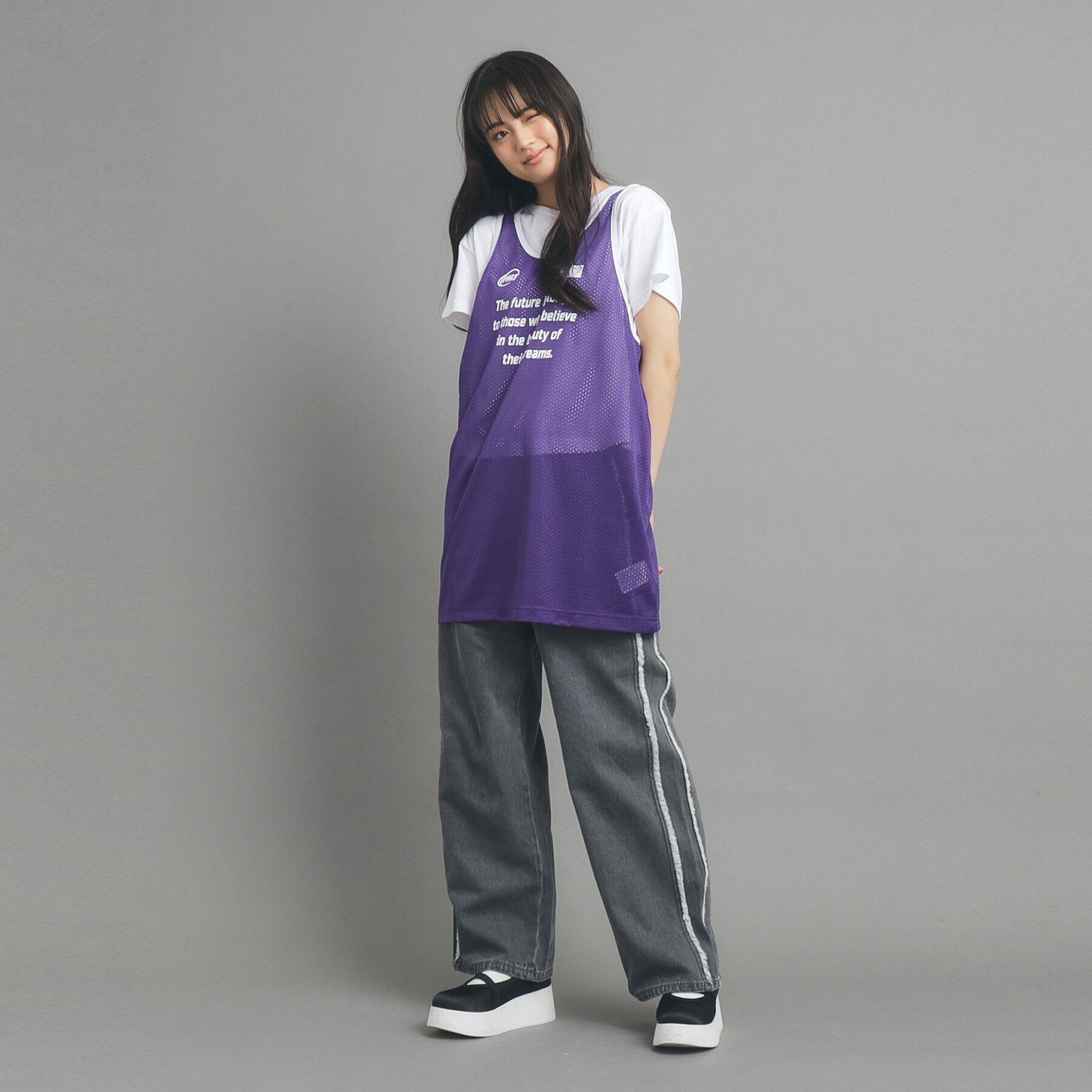 PINK-latte「【セットアイテム】メッシュワンピース」|その他|