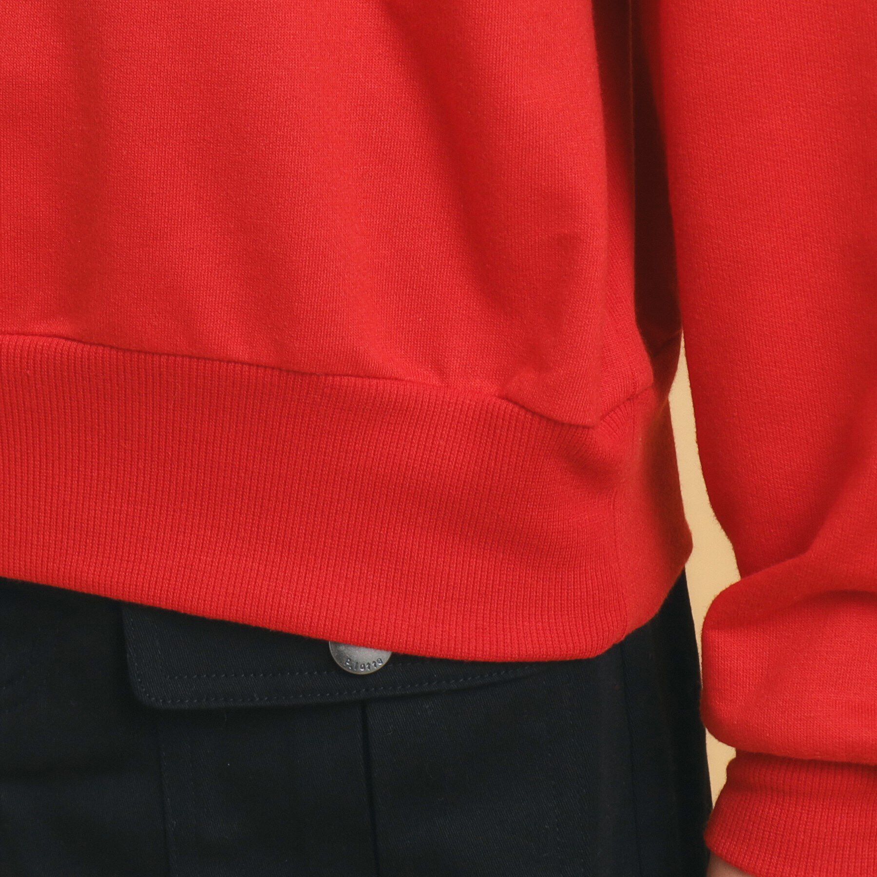 PINK-latte「【130cmあり】ハーフジッププルオーバー」|Tシャツ・カットソー|