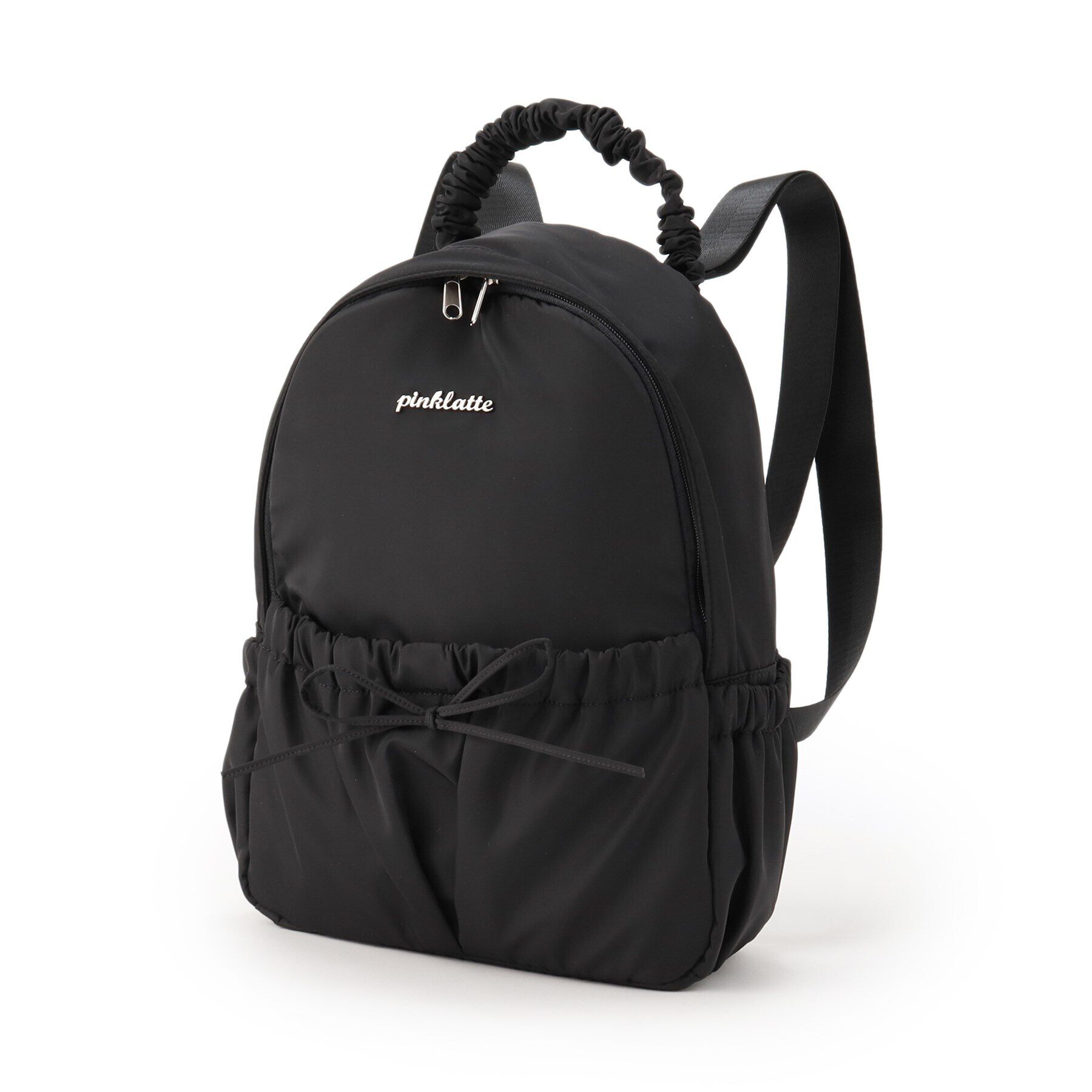 PINK-latte「リボンギャザーリュック」|リュック|