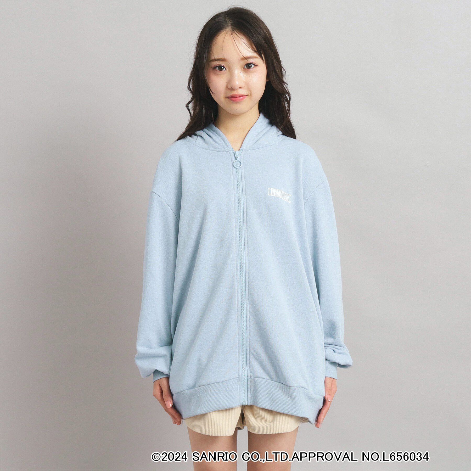 PINK-latte「【サンリオキャラクターズコラボ】耳付きフードパーカー」|パーカー|