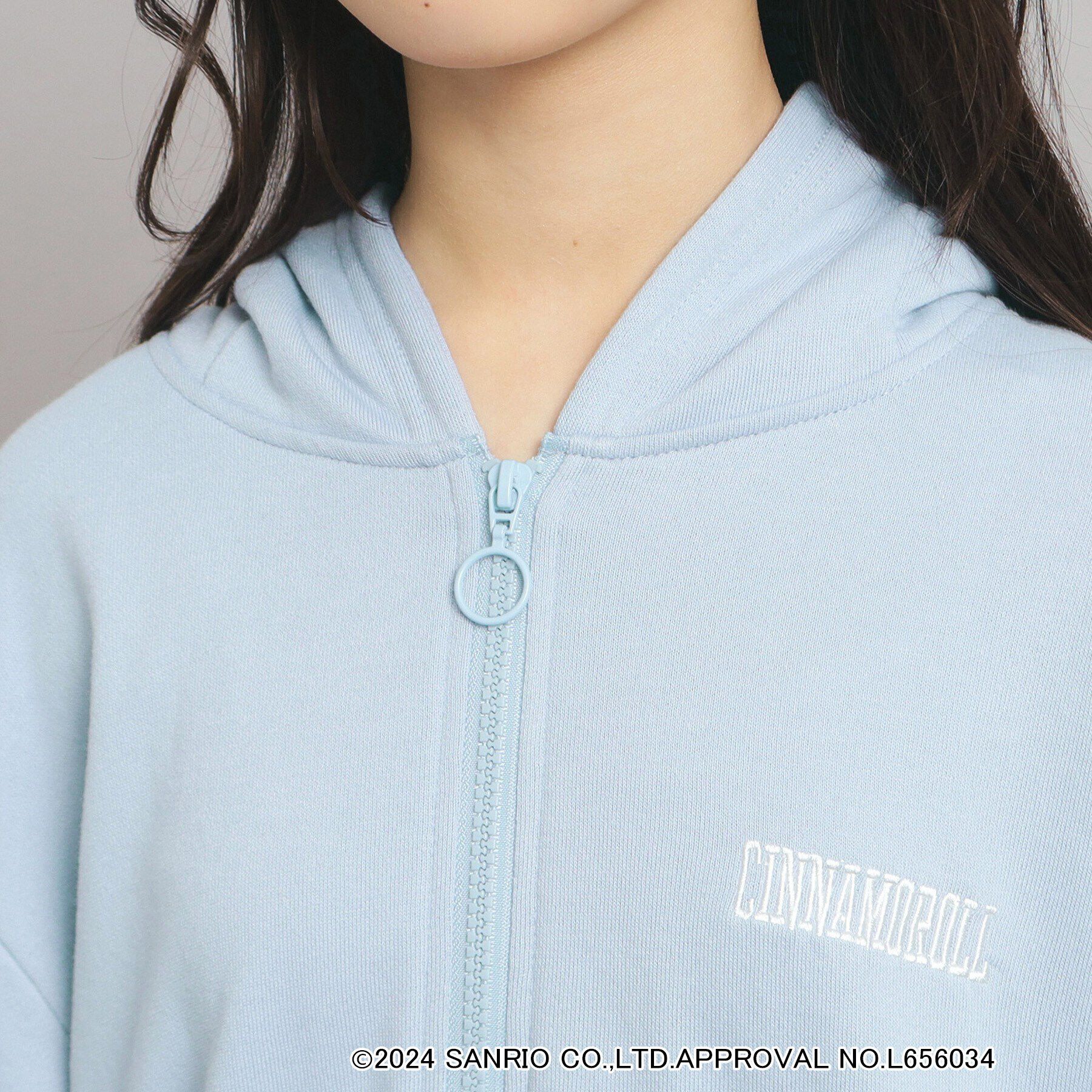 PINK-latte「【サンリオキャラクターズコラボ】耳付きフードパーカー」|パーカー|