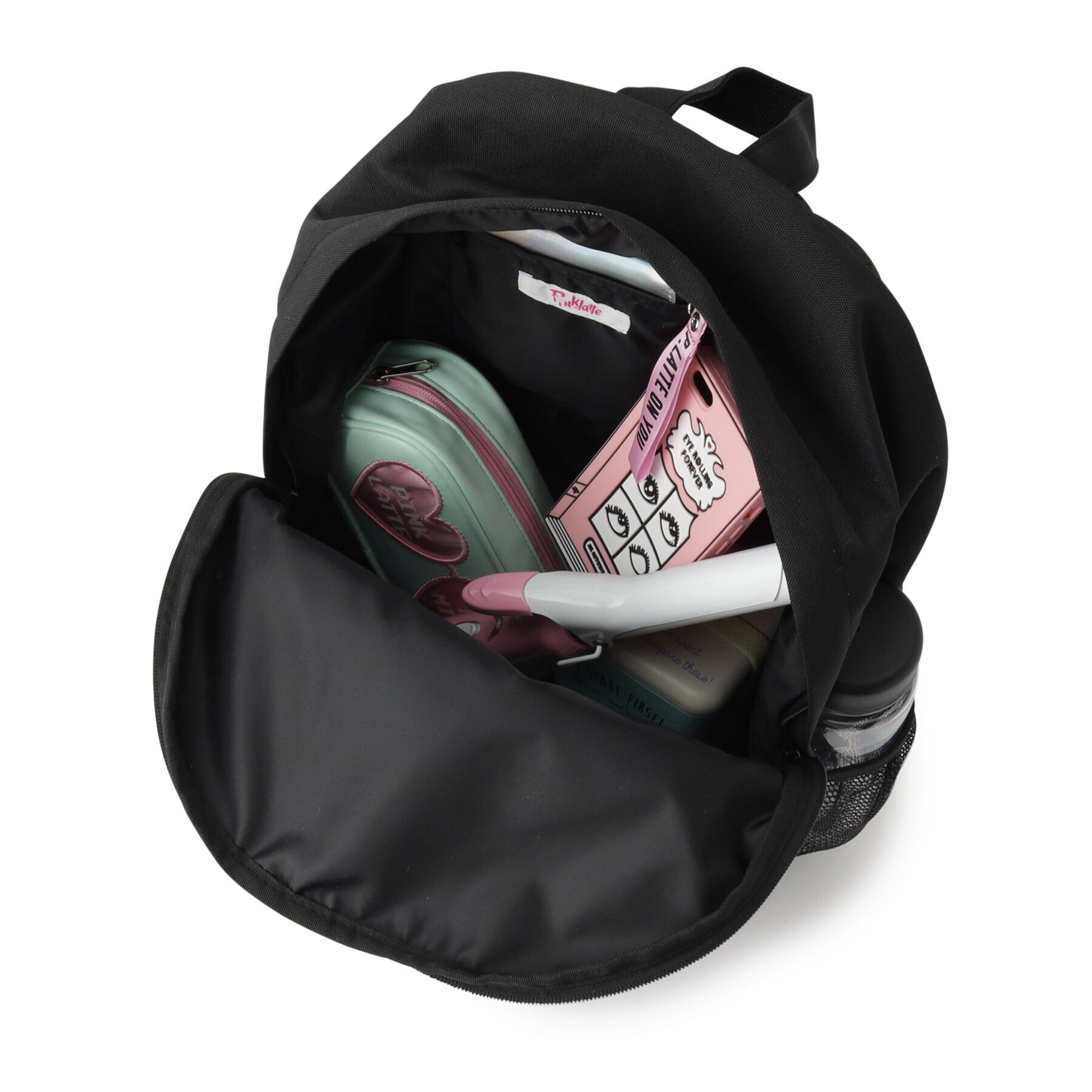 PINK-latte「【容量約23L】バイカラーリュック」|リュック|