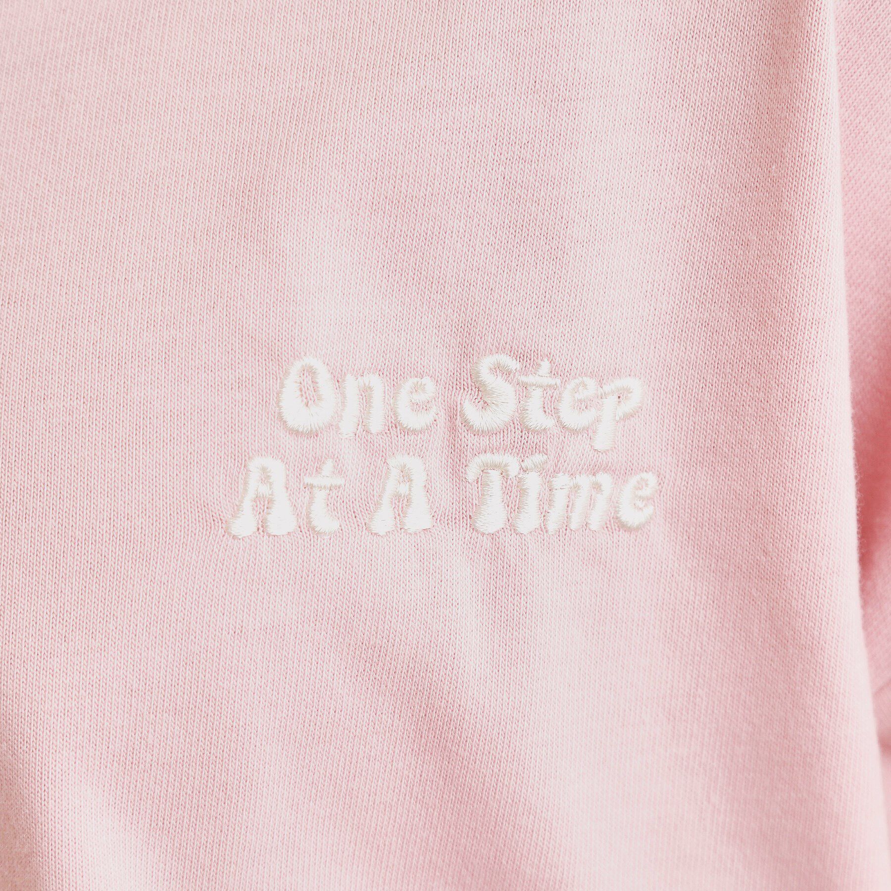 PINK-latte「ハーフジップ衿付きTシャツ」|Tシャツ・カットソー|