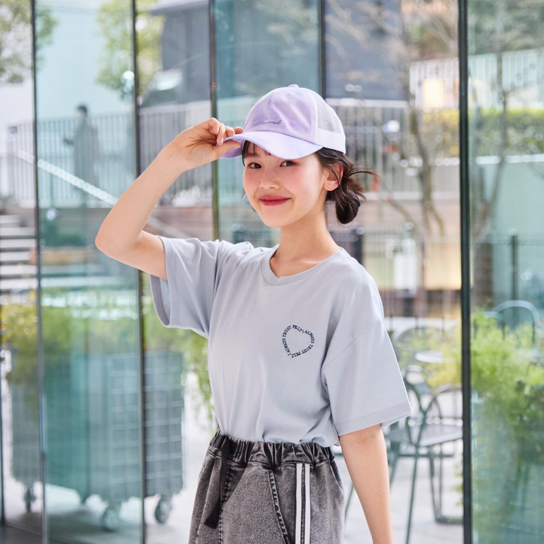 PINK-latte「タイダイ柄キャップ」|キャップ・キャスケット|