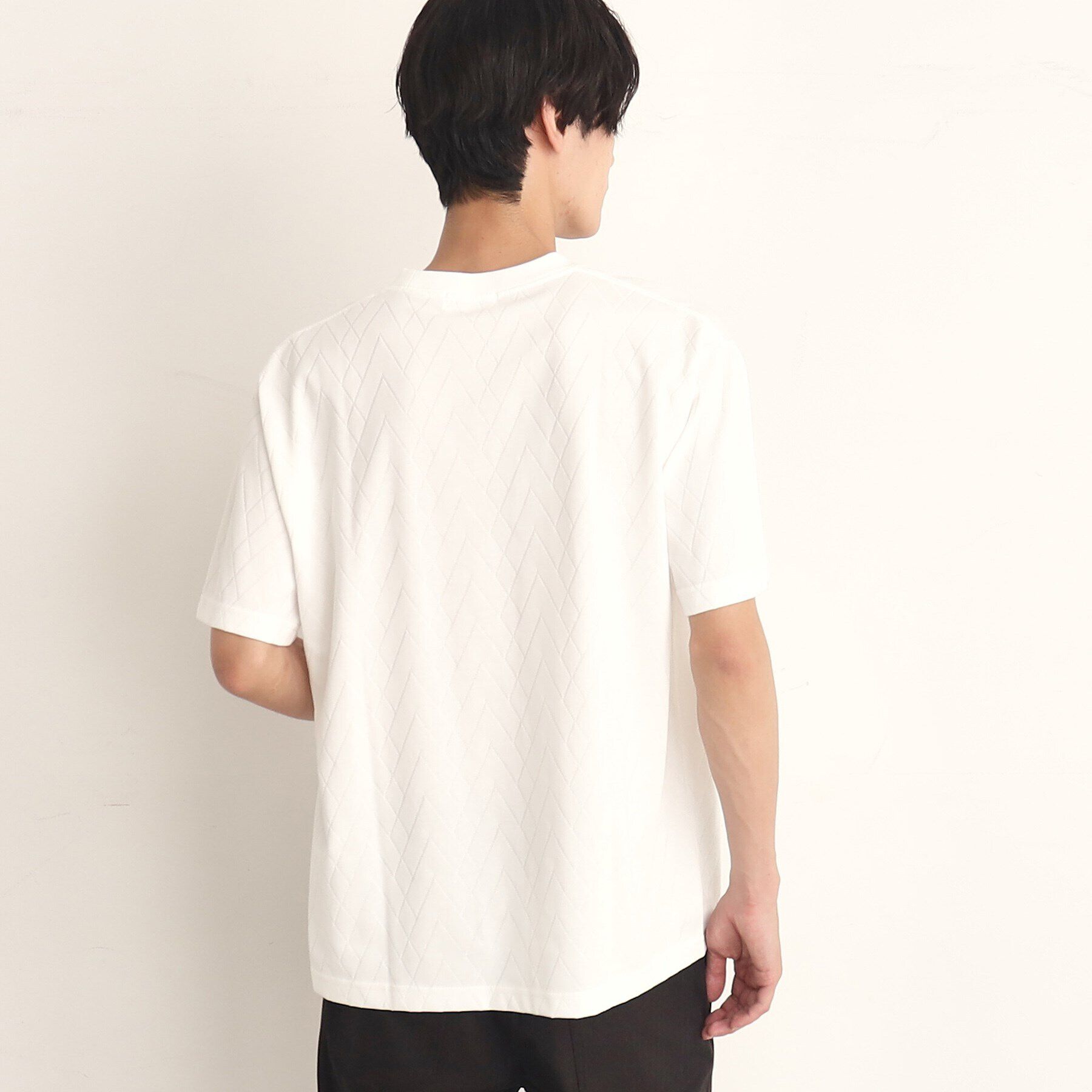 THE SHOP TK「ジオメトリックリンクス半袖Tシャツ」|Tシャツ・カットソー|