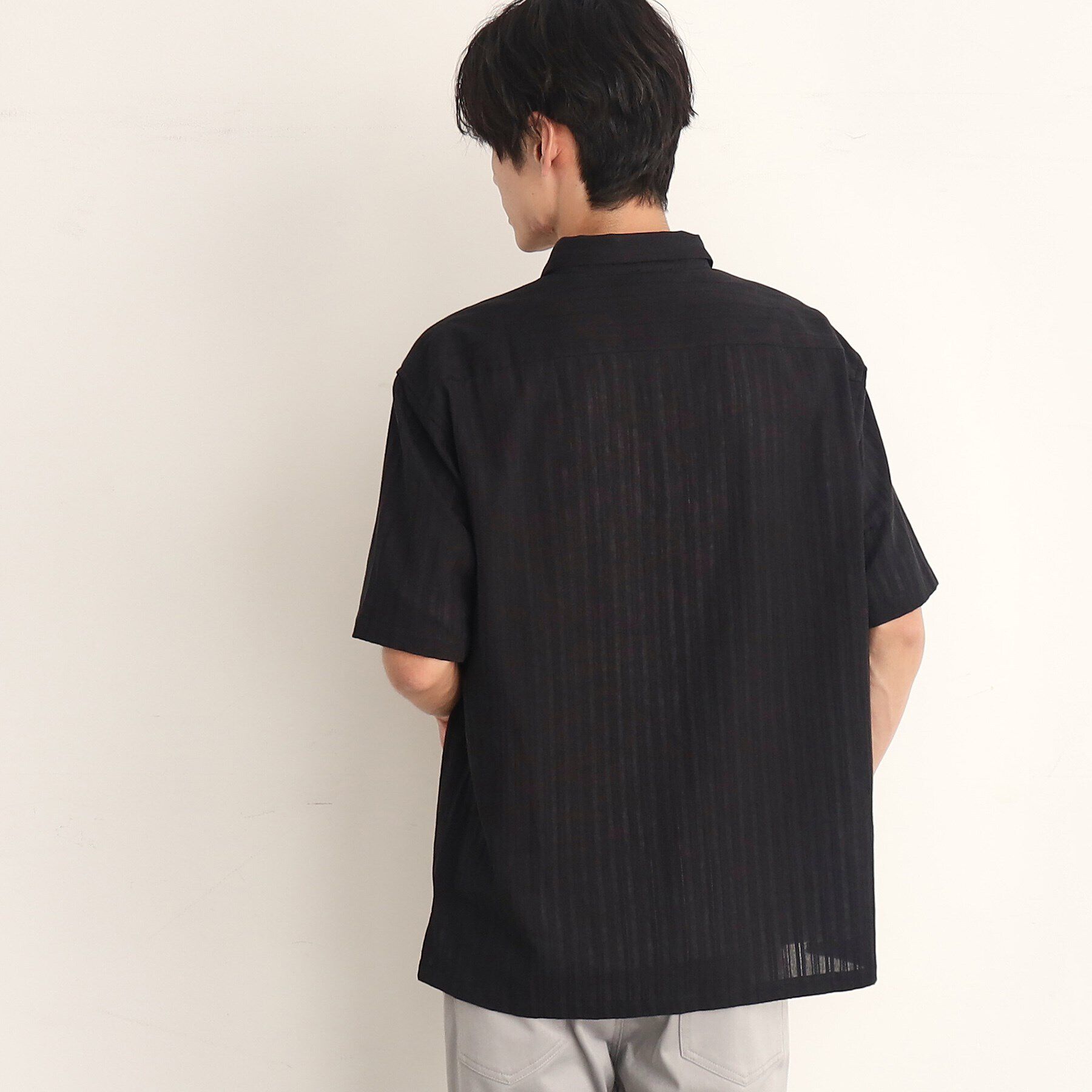 THE SHOP TK「コットンレース半袖シャツ」|シャツ・ブラウス|