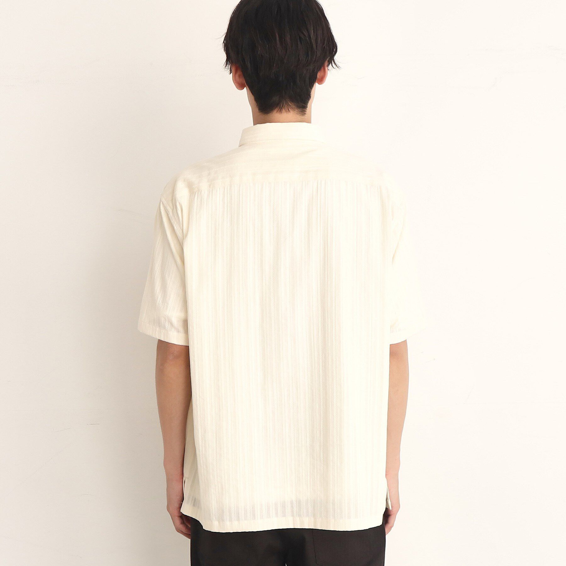 THE SHOP TK「コットンレース半袖シャツ」|シャツ・ブラウス|