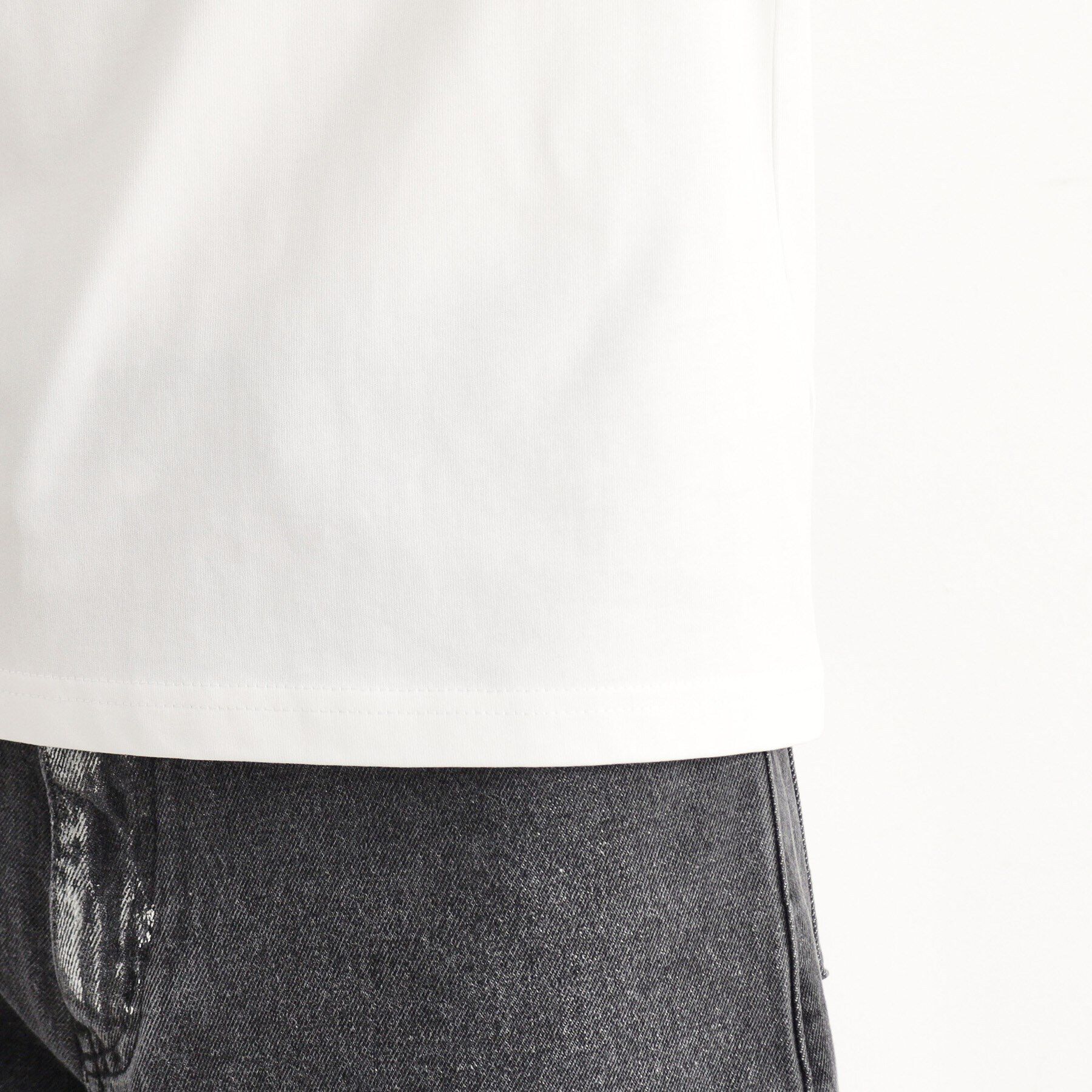 THE SHOP TK「箔プリントロゴTシャツ【洗える】」|Tシャツ・カットソー|