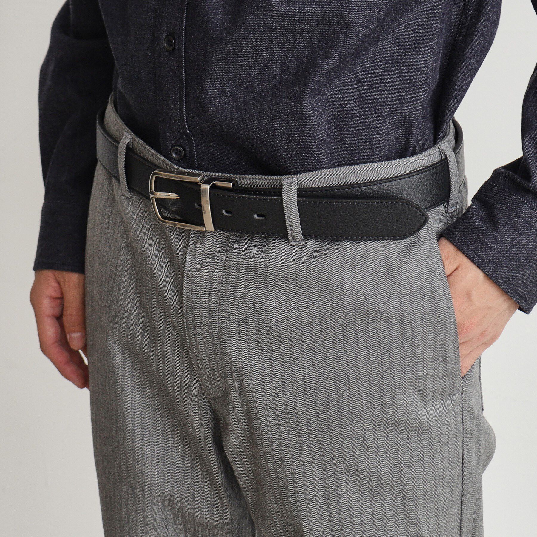 THE SHOP TK「リバーシブルバックルベルト」|ベルト|