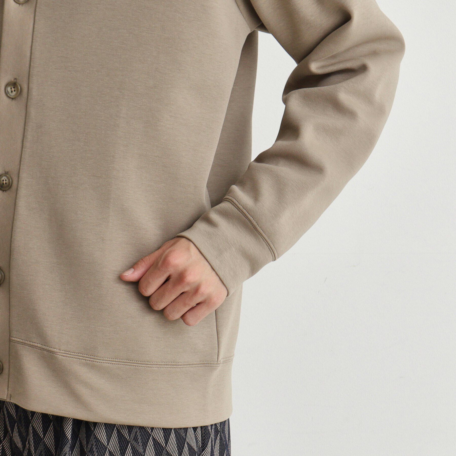 THE SHOP TK「ライトダンボールカーディガン」|カーディガン|