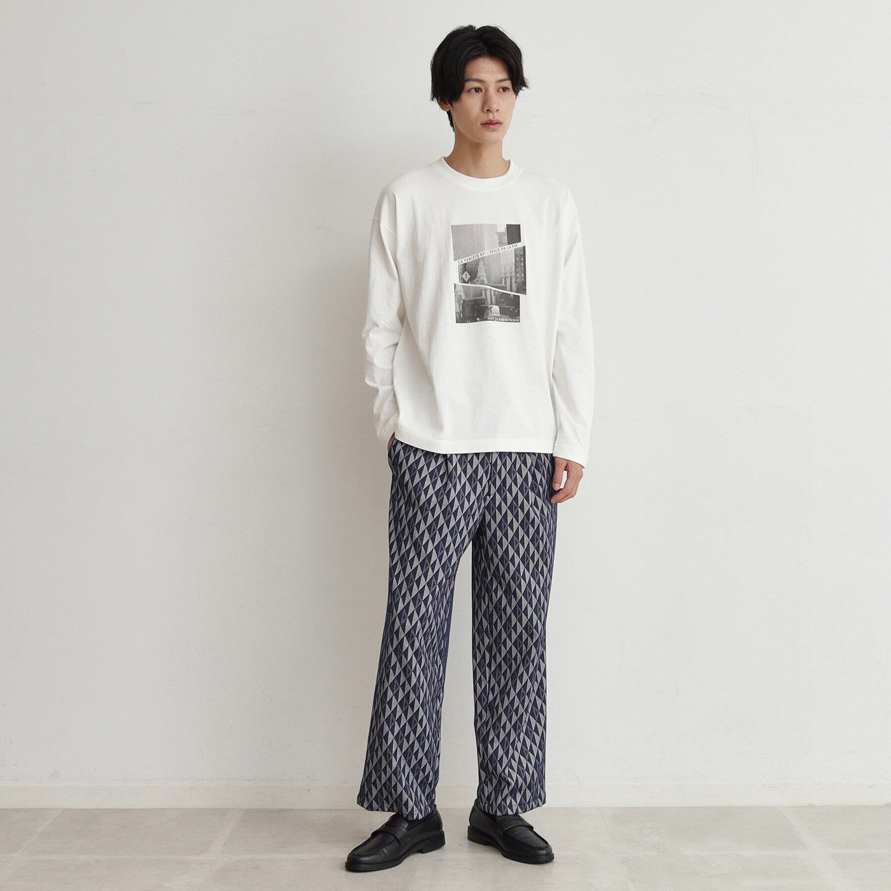 THE SHOP TK「【ヒルナンデス！で紹介】総柄ジャカードイージーパンツ」|その他|