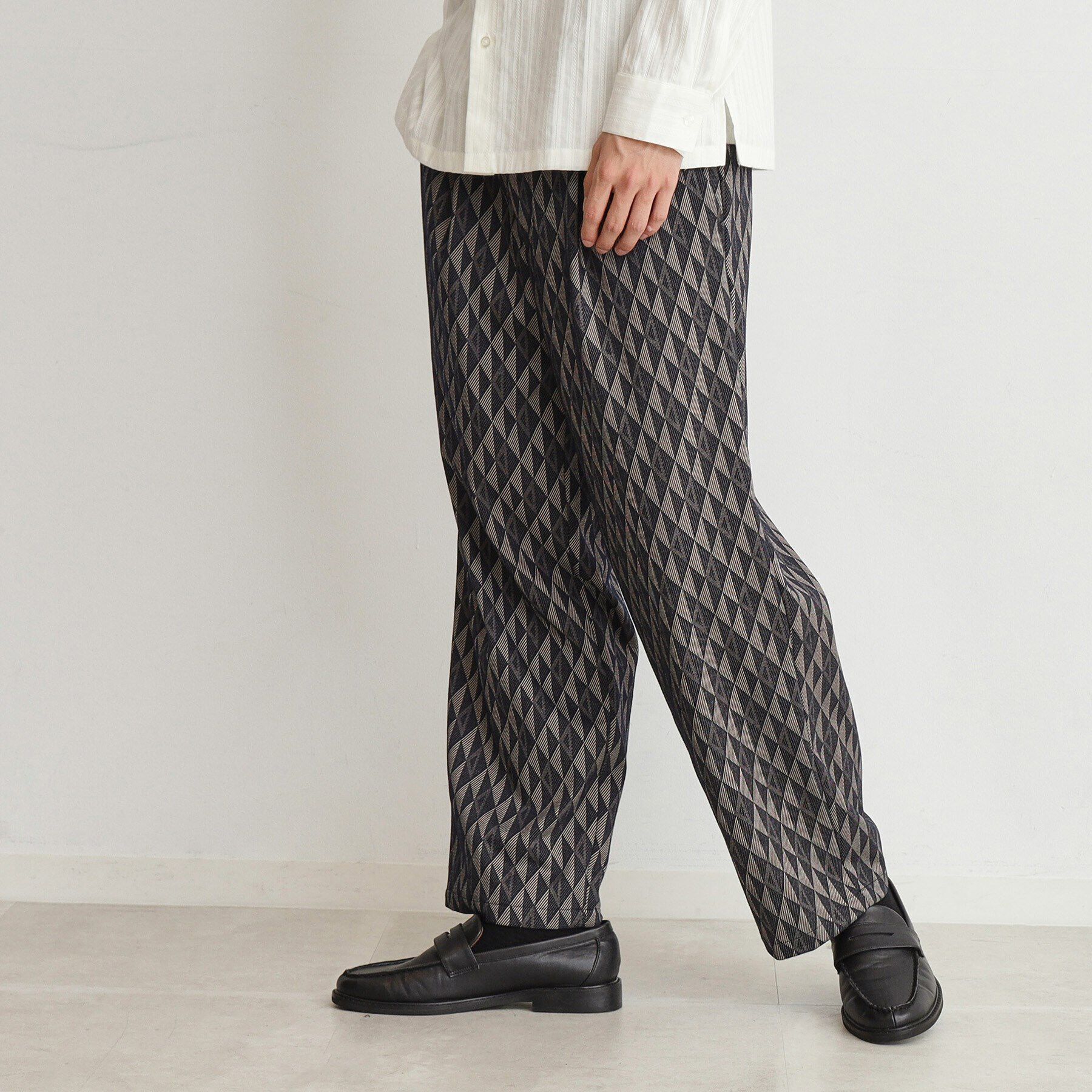 THE SHOP TK「【ヒルナンデス！で紹介】総柄ジャカードイージーパンツ」|その他|