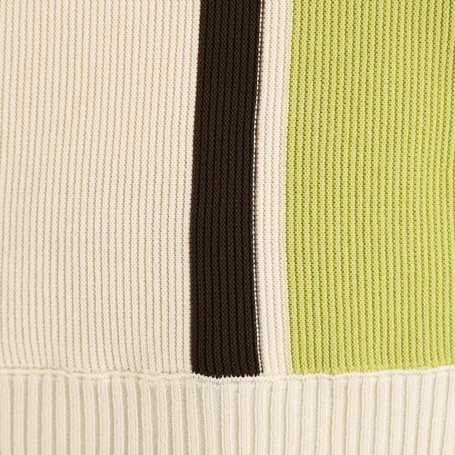 THE SHOP TK「ストライプ配色リブニット【洗える】」|ニット・セーター|