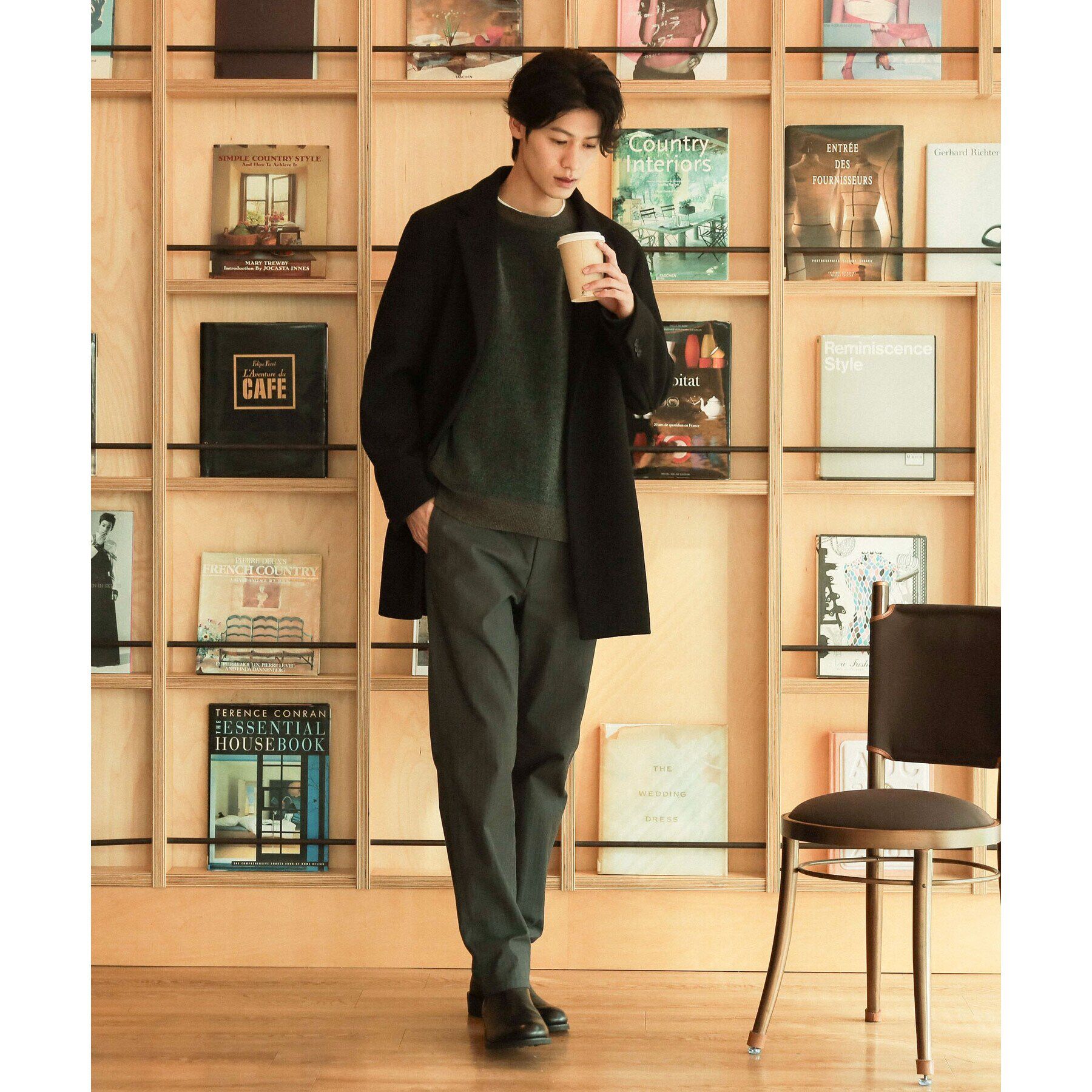 THE SHOP TK「【ハグするニット】モールニットクルーネック　親子リンク/ユニセックス」|ニット・セーター|