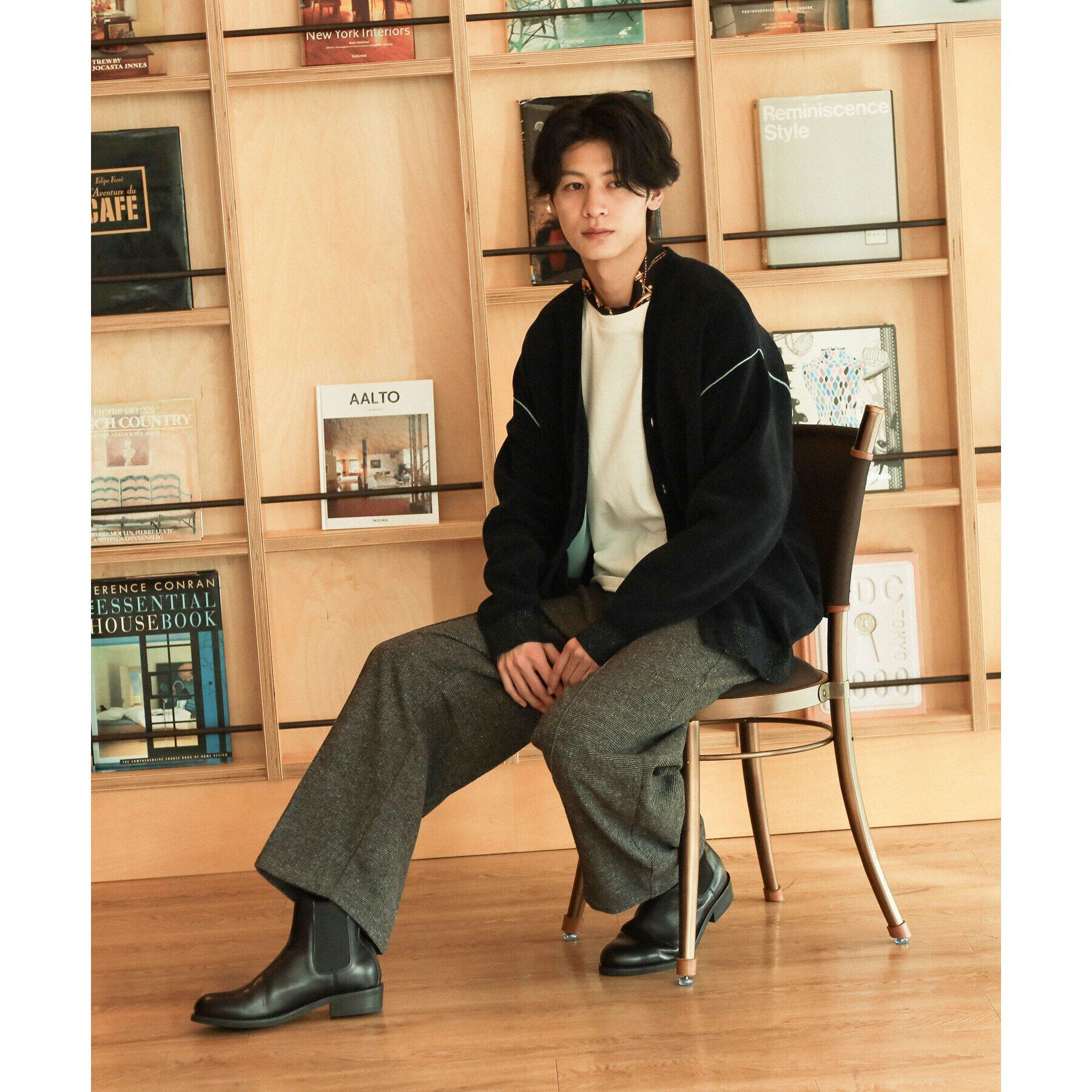 THE SHOP TK「【ハグするニット】モールニットカーディガン 親子リンク/ユニセックス」|カーディガン|