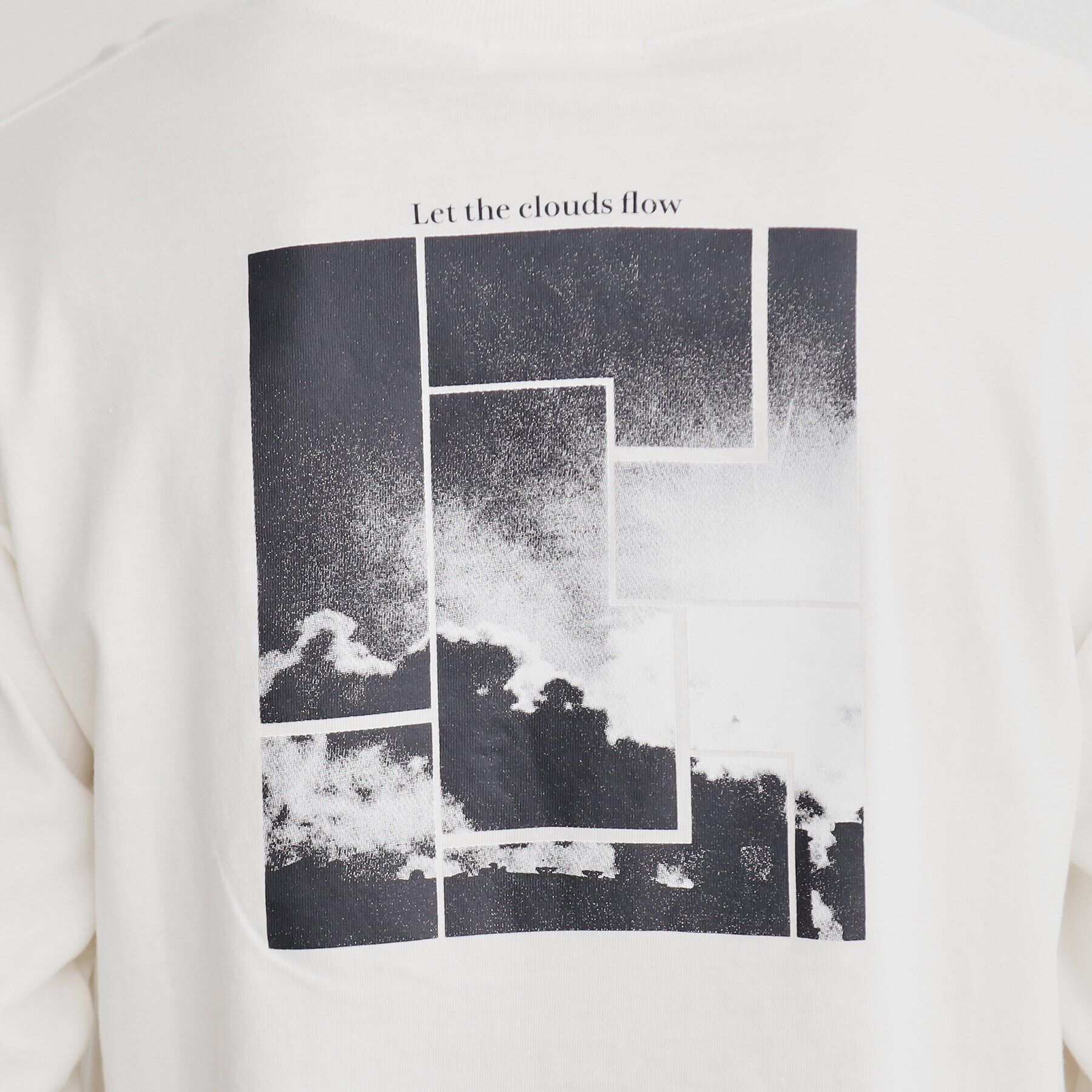 THE SHOP TK「オーガビッツグラフィックプリント長袖Tシャツ 親子リンク/コットン100％/マシンウォッシャブル」|Tシャツ・カットソー|