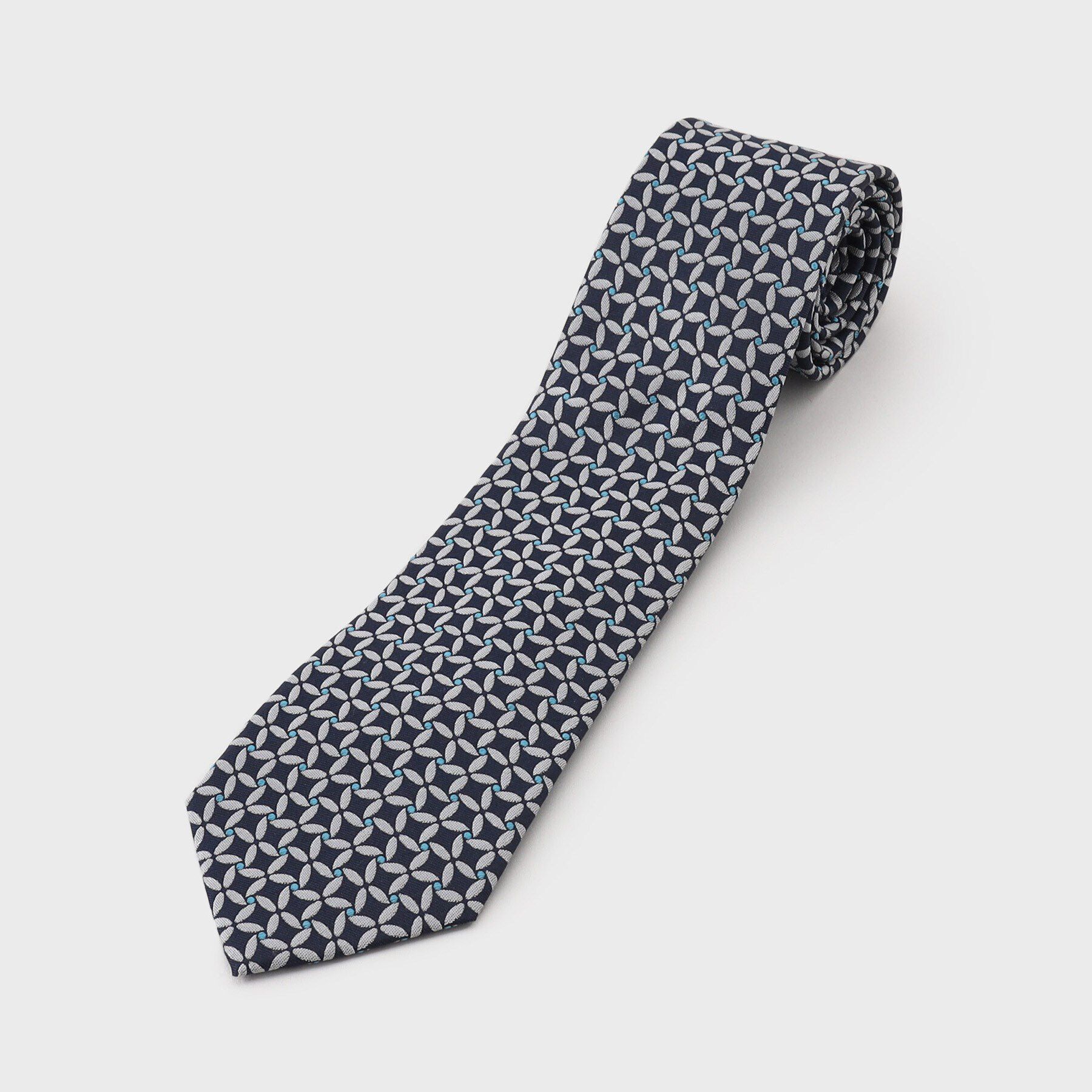 THE SHOP TK「シルクアソート柄タイ　ビジネス/ギフト」|ネクタイ・蝶ネクタイ|ネイビー(494)