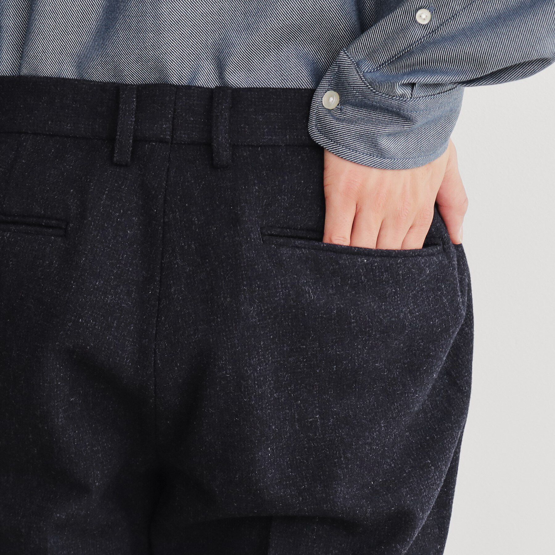 THE SHOP TK「カシミヤ混ピンヘッドスラックス【セットアップ可/ビジネス対応】」|その他|