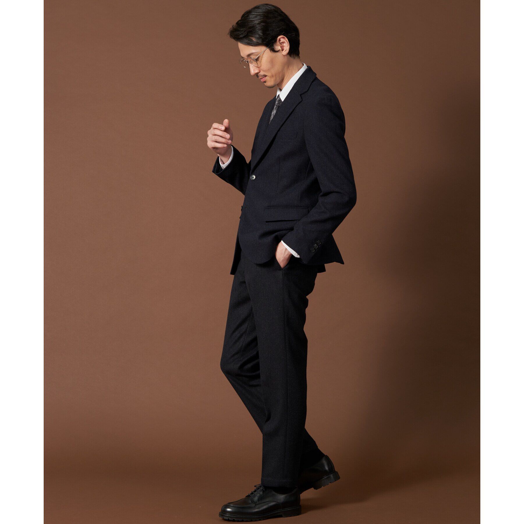 THE SHOP TK「カシミヤ混ピンヘッドスラックス【セットアップ可/ビジネス対応】」|その他|