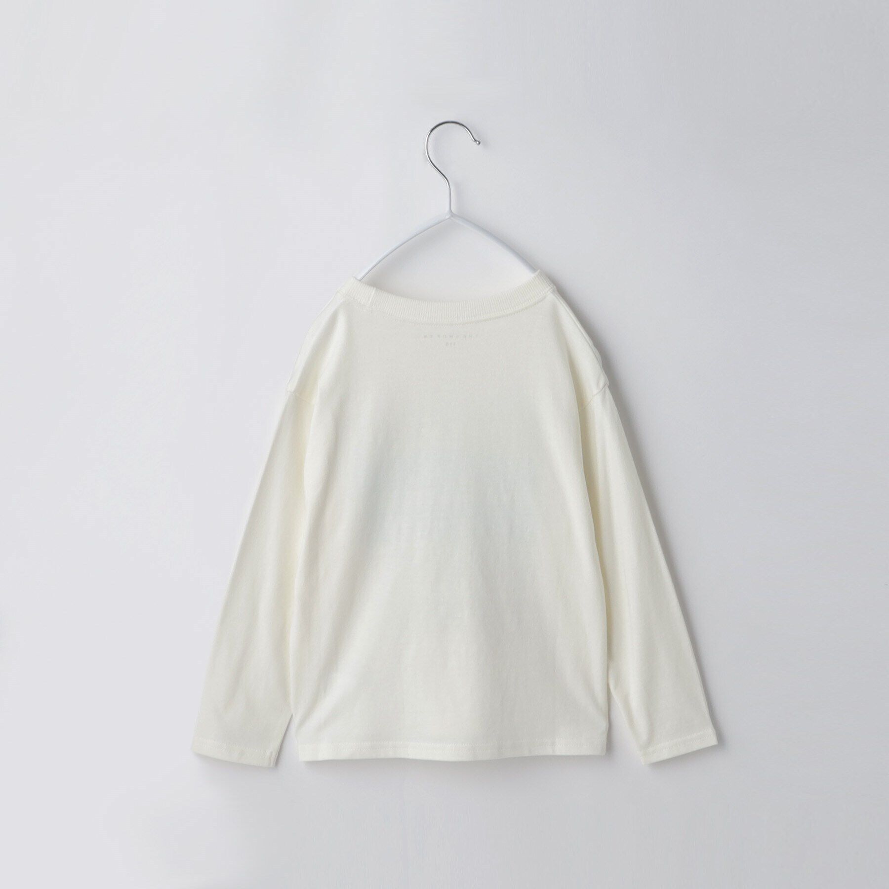 THE SHOP TK「【110-130】オーガビッツコットン長袖Tシャツ/洗濯機OK」|Tシャツ・カットソー|
