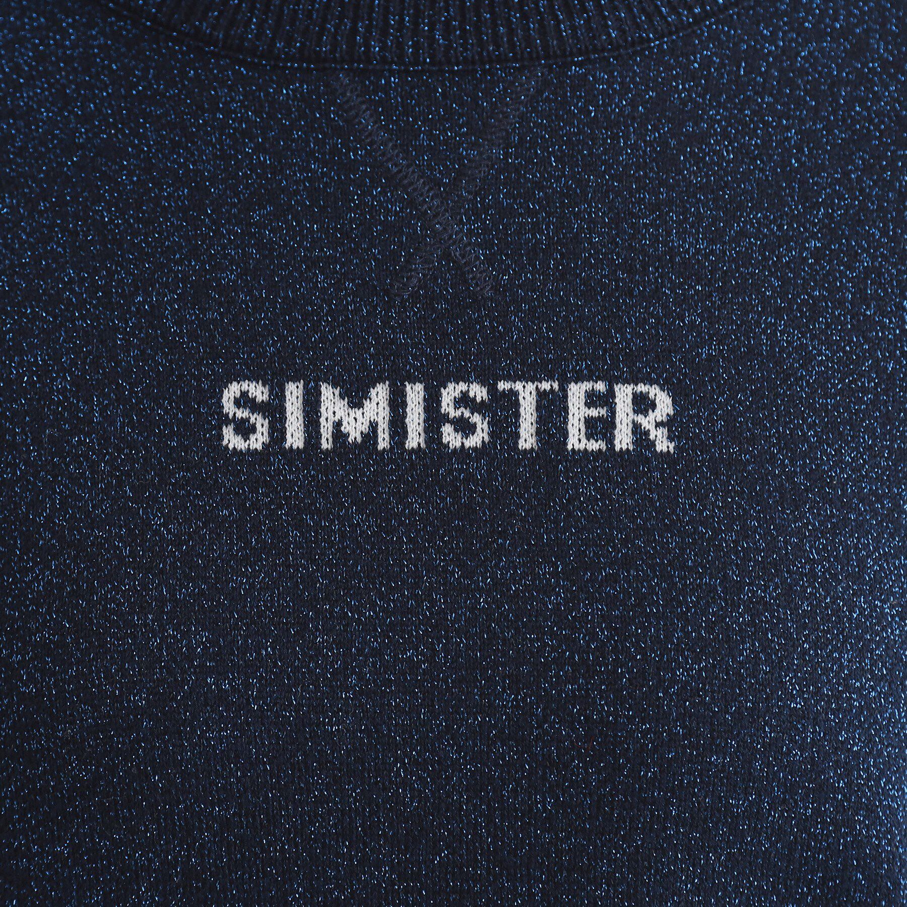 THE SHOP TK「ラメジャカードロゴニット」|ニット・セーター|