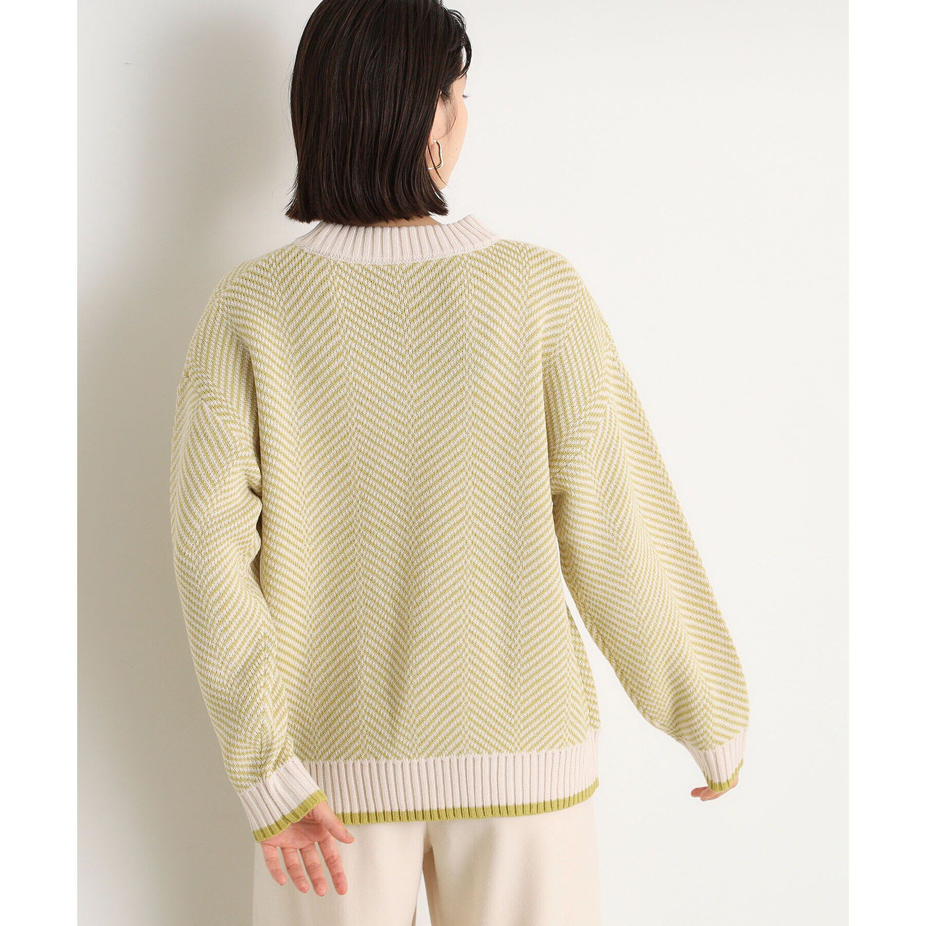 THE SHOP TK「ラメヘリンボーンニット【洗濯機OK】」|ニット・セーター|