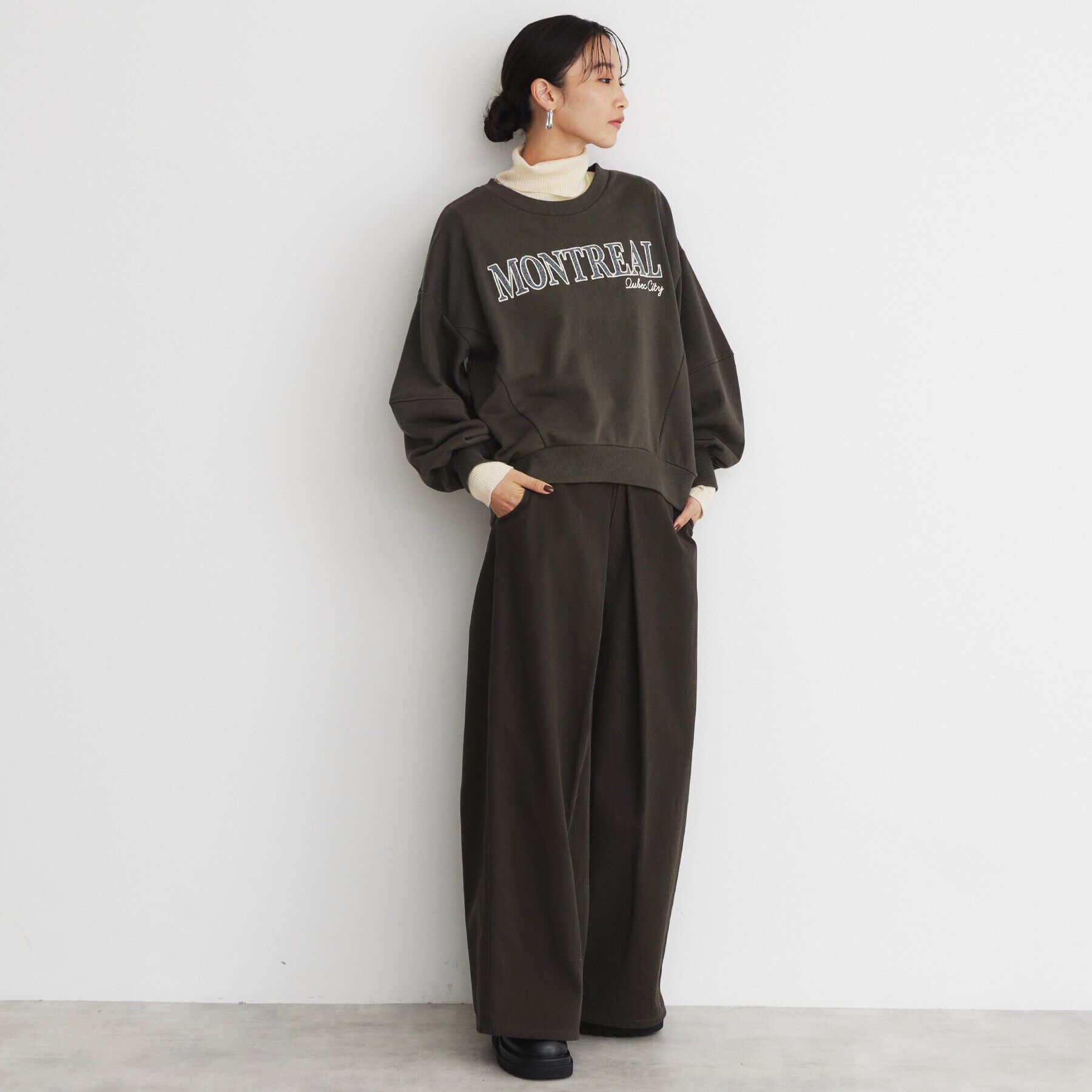 THE SHOP TK「ロゴスウェット」|パーカー|