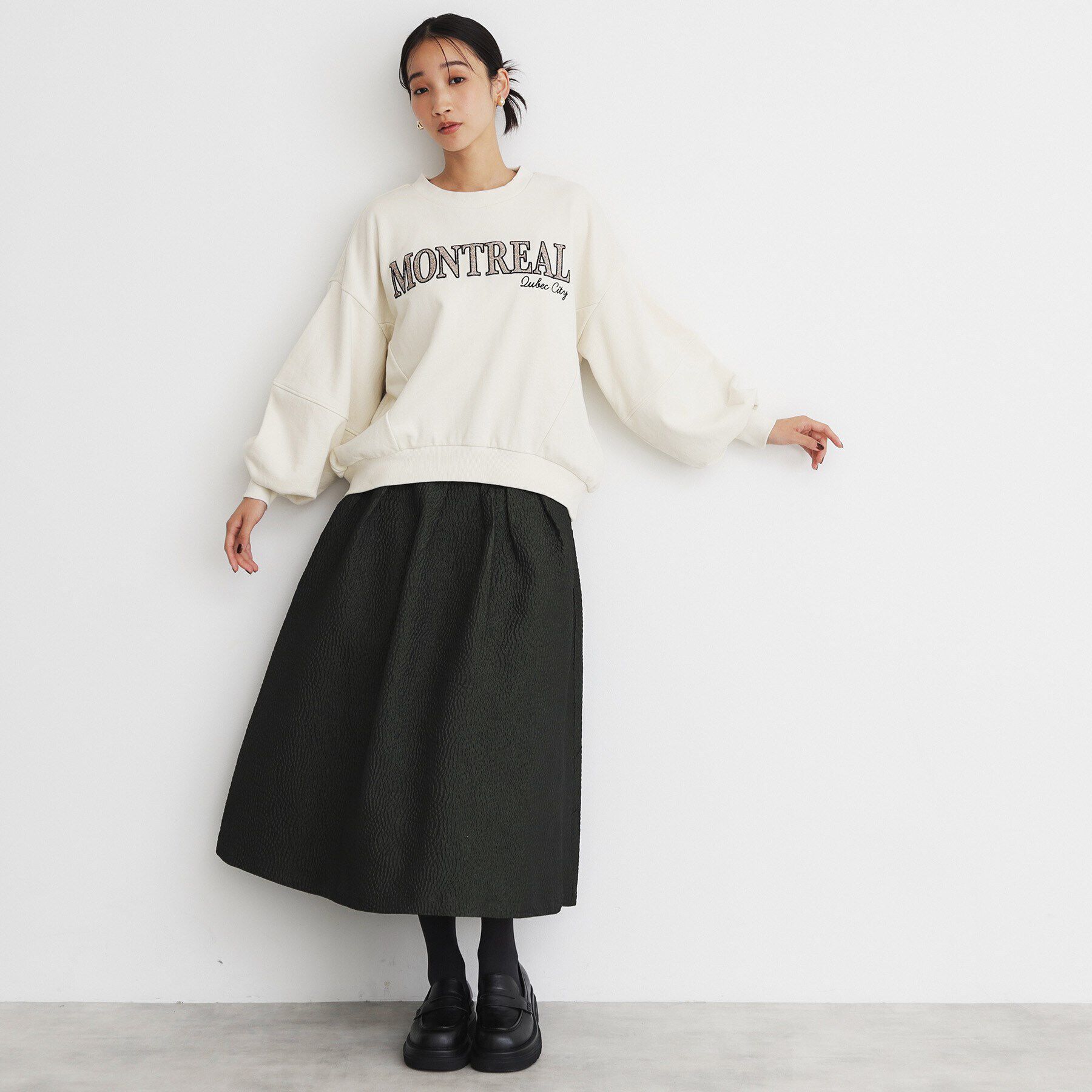 THE SHOP TK「ロゴスウェット」|パーカー|