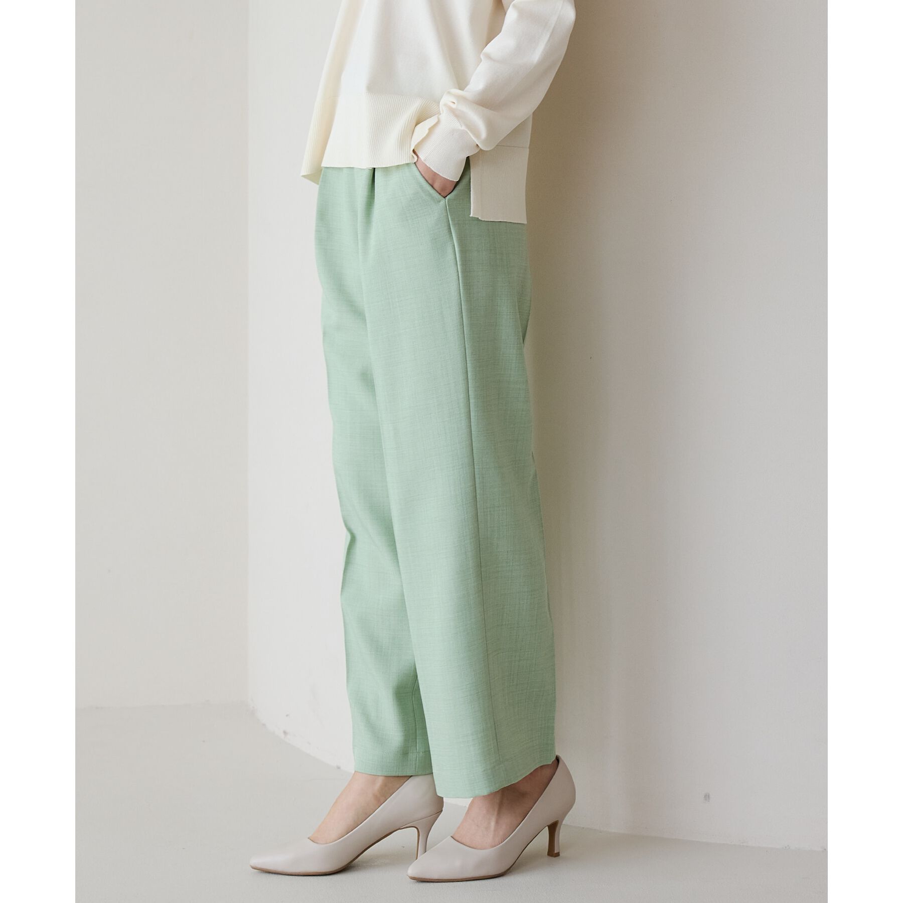 THE SHOP TK「【CAVIAN】ベーシックワイドパンツ/洗濯機OK」|その他|