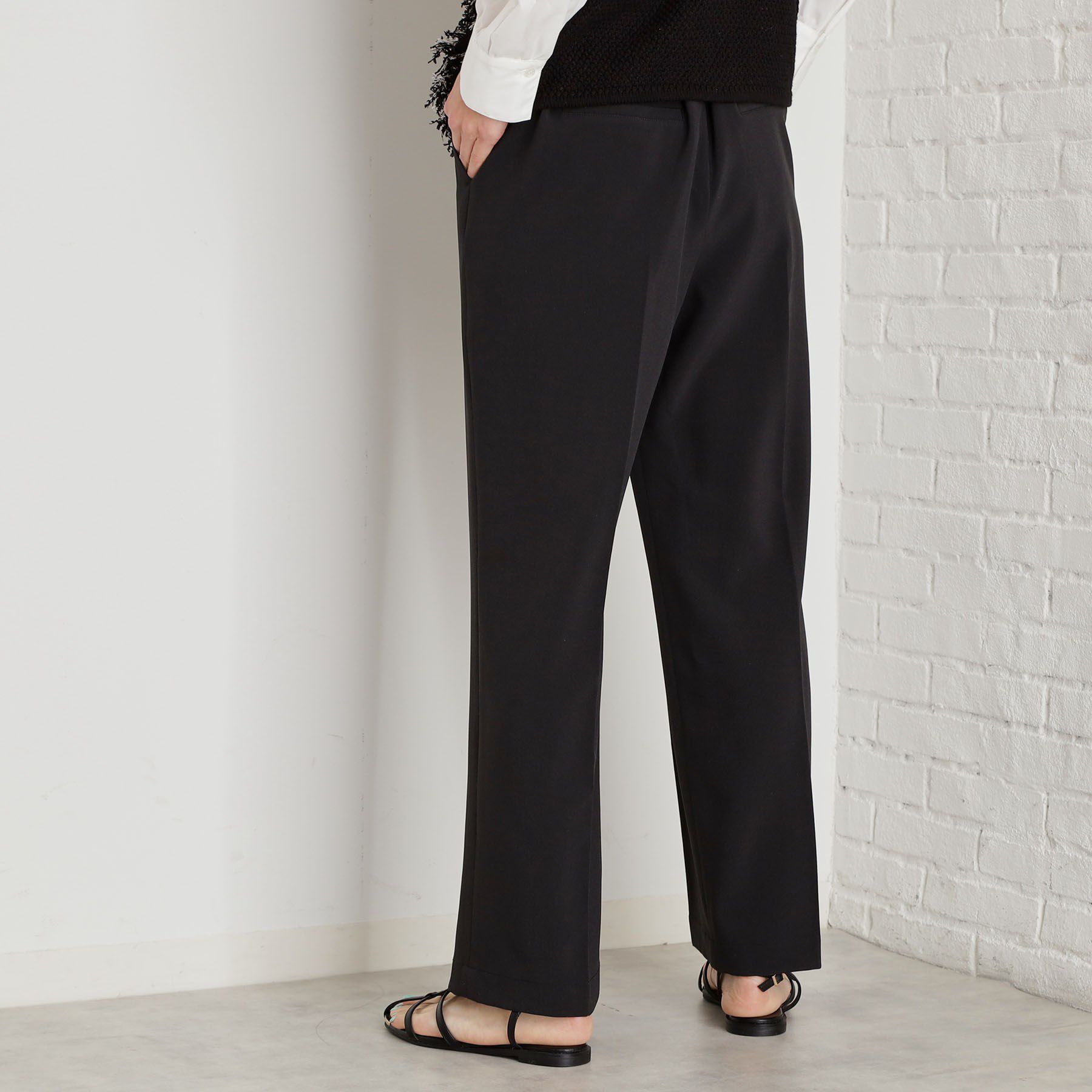 THE SHOP TK「【XS-XLサイズ】麻調ワイドパンツ/洗濯機OK/from the VOICE」|その他|